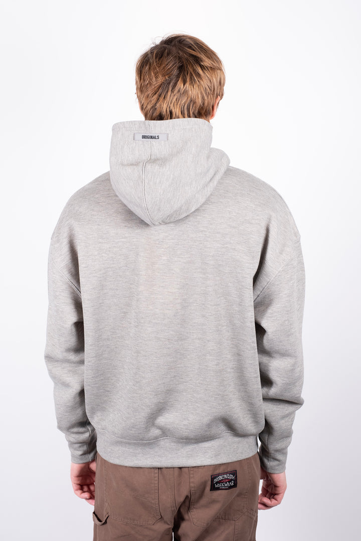 Men's  Fleece Hoodie #color_dark-oatmeal-heather