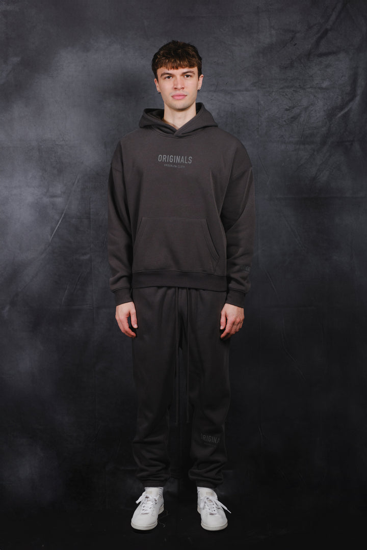 Mens Dusty Black Hoodie Brooklyn Cloth #color_dusty-black