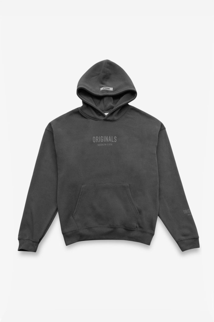 Mens Dusty Black Hoodie Brooklyn Cloth #color_dusty-black