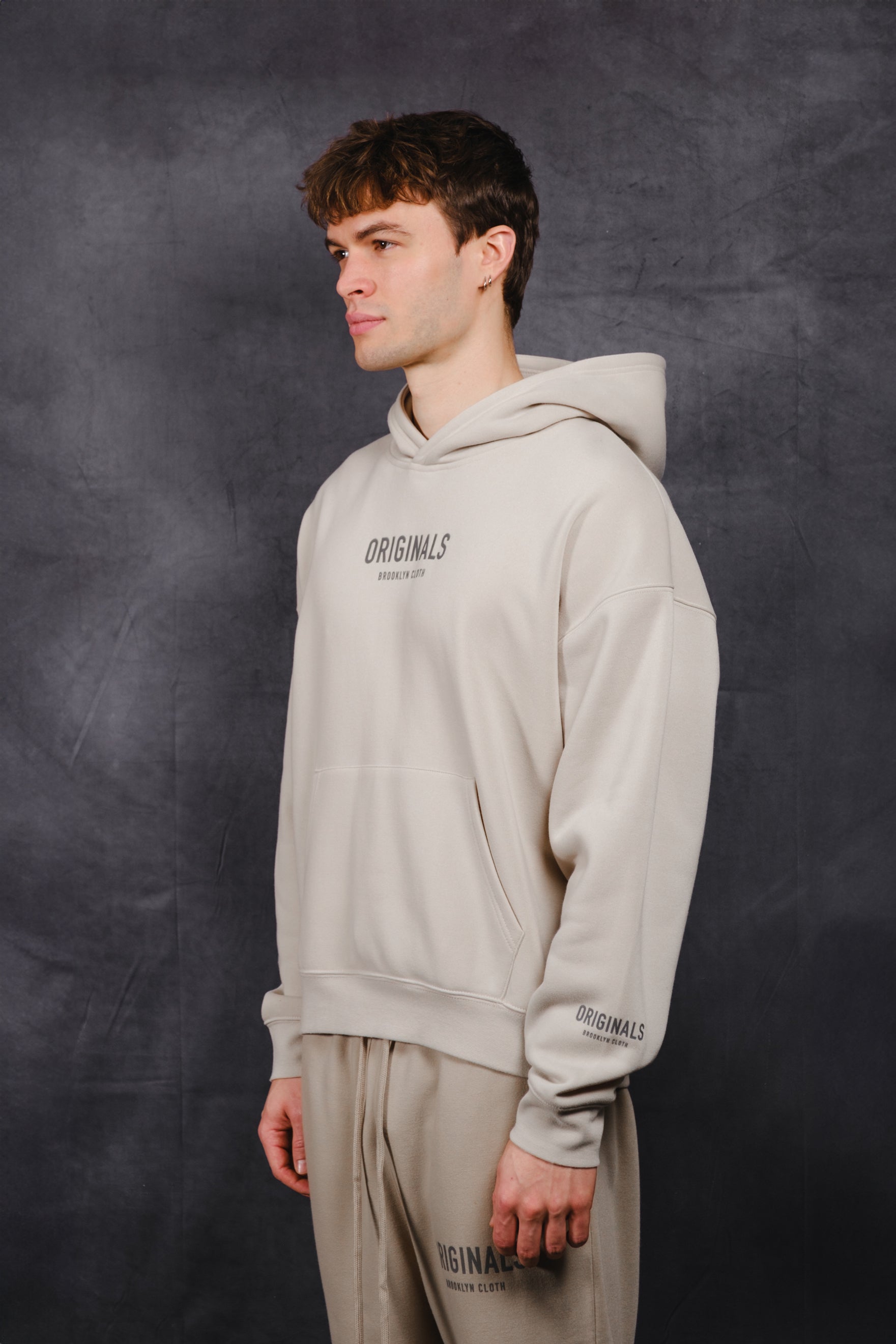 Originals Oversized Fleece Hoodie
#color_pumice stone