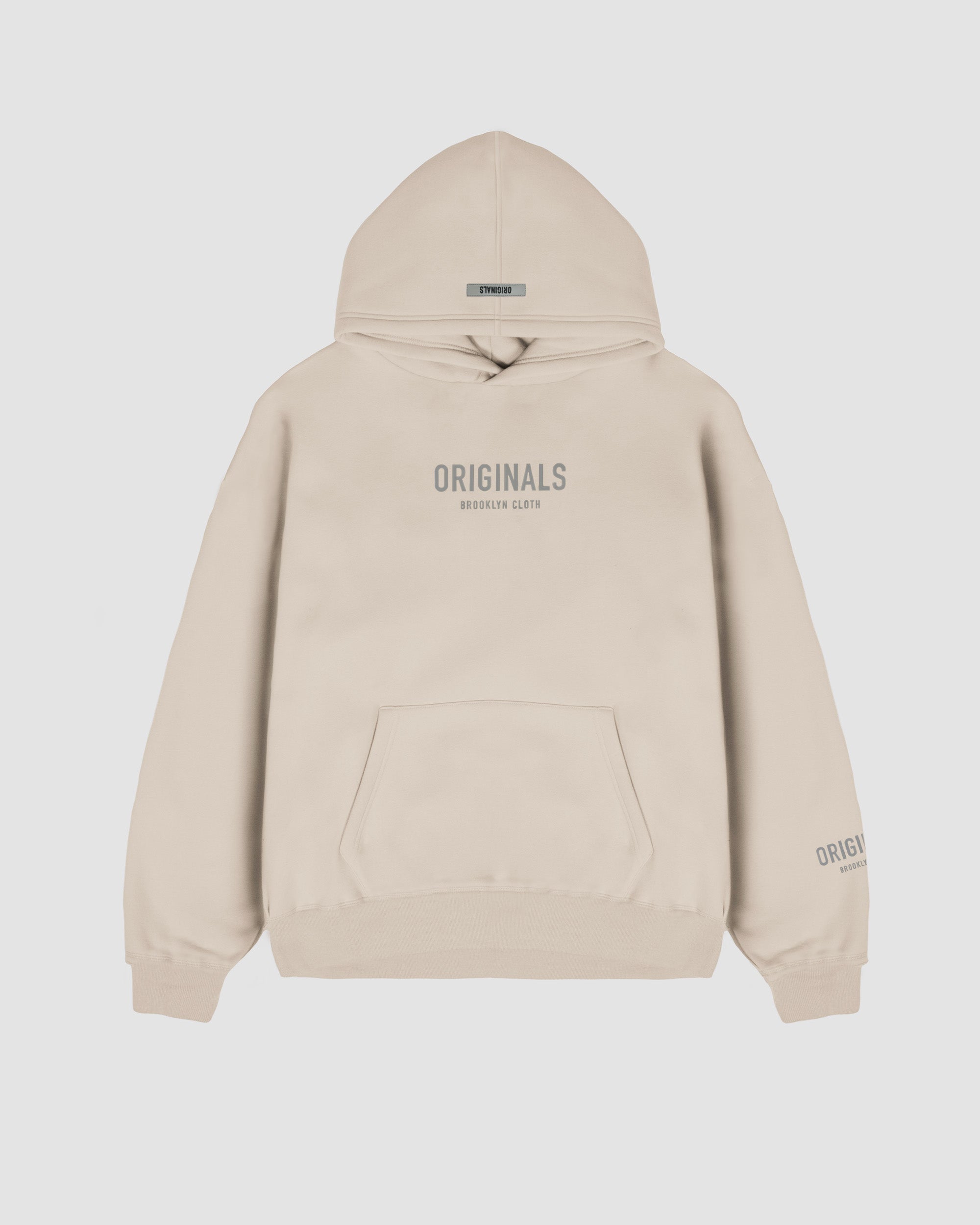 Originals Fleece Hoodie in Pumice stone