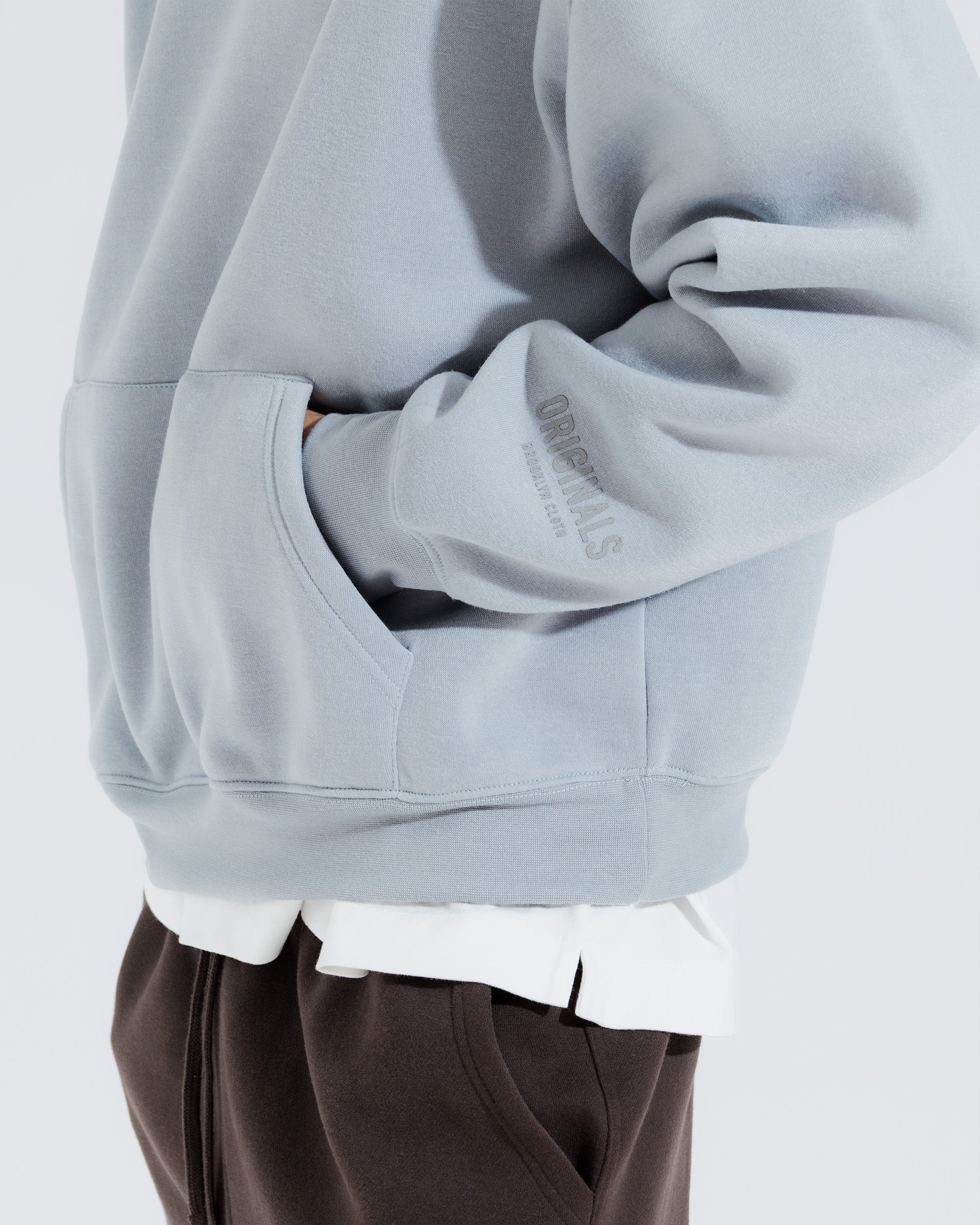 Originals Fleece Hoodie in Quarry