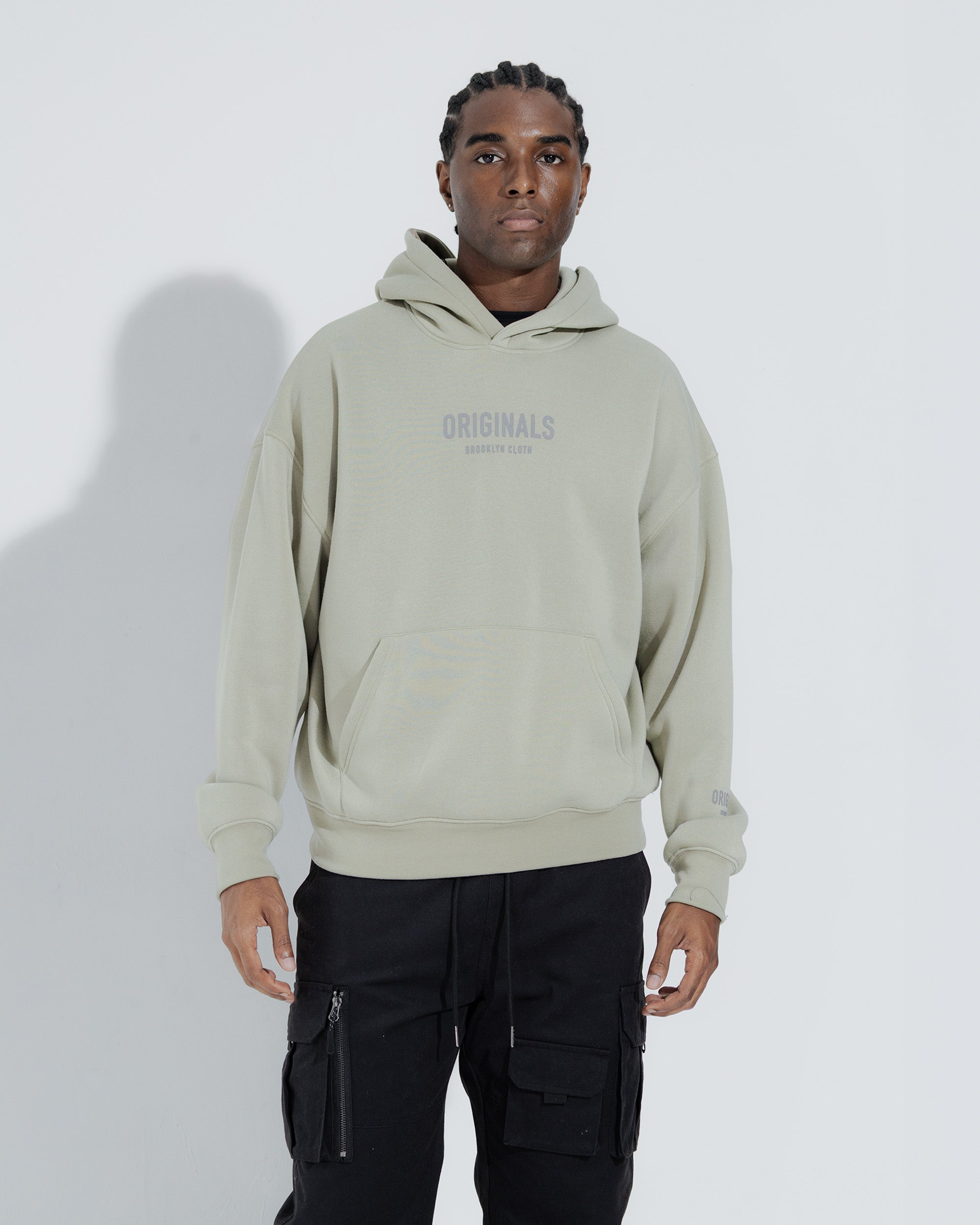 Originals Fleece Hoodie in Sage