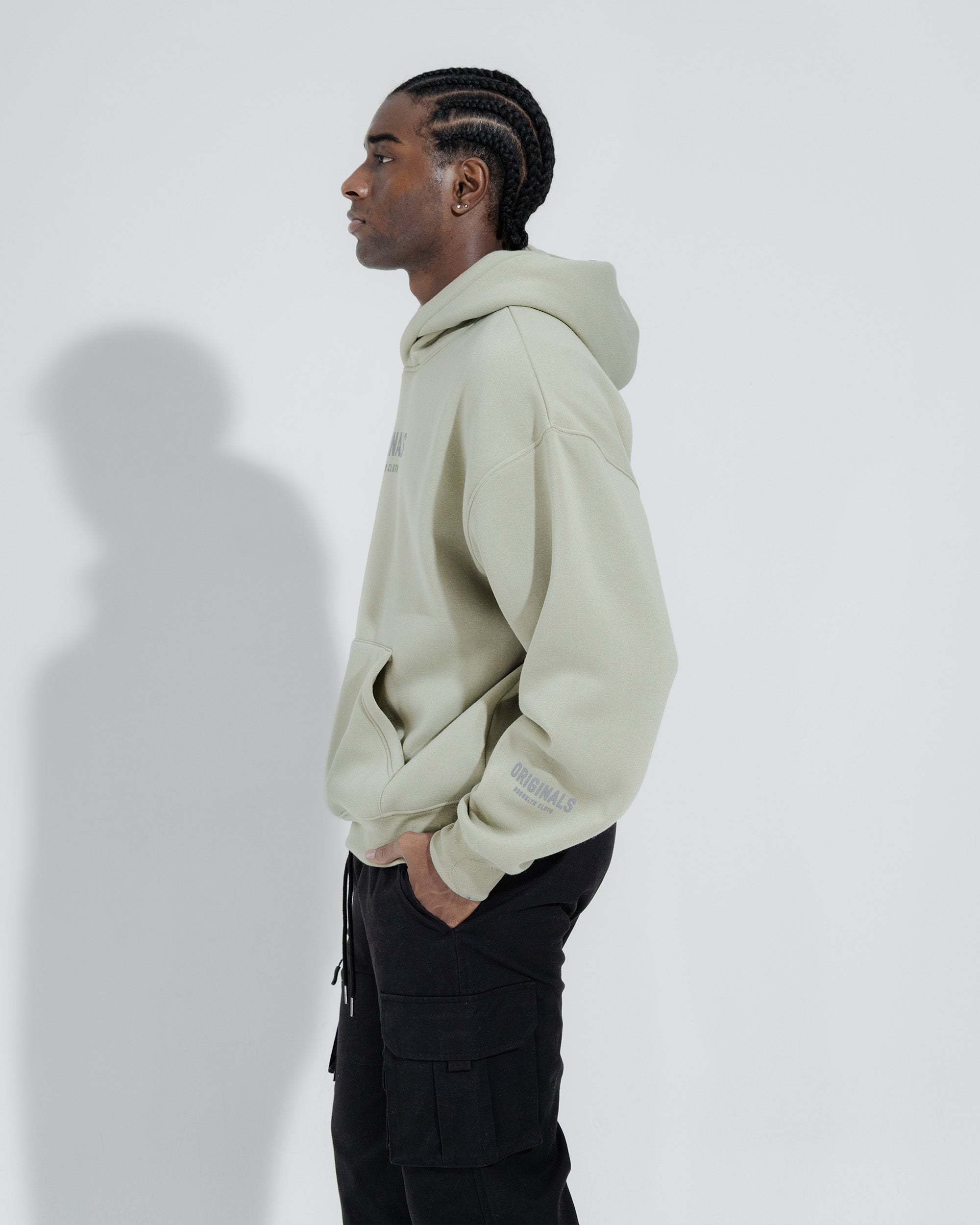 Originals Fleece Hoodie in Sage