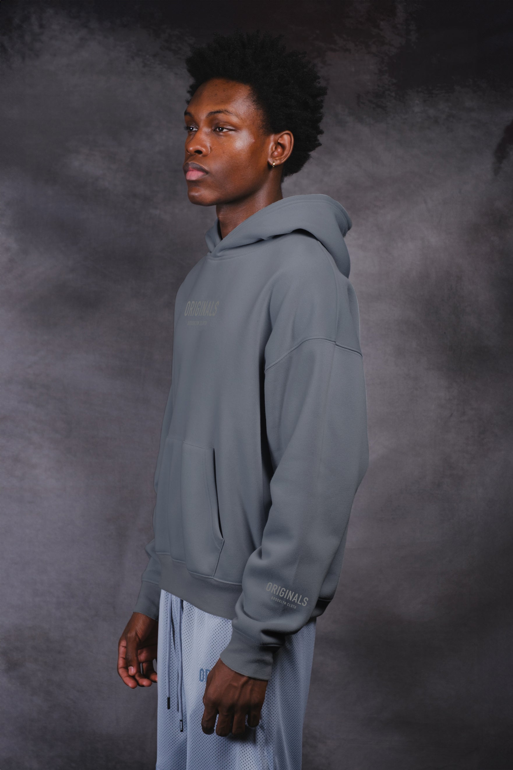 Comfy Fleece Originals Hoodie 
#color_steel grey