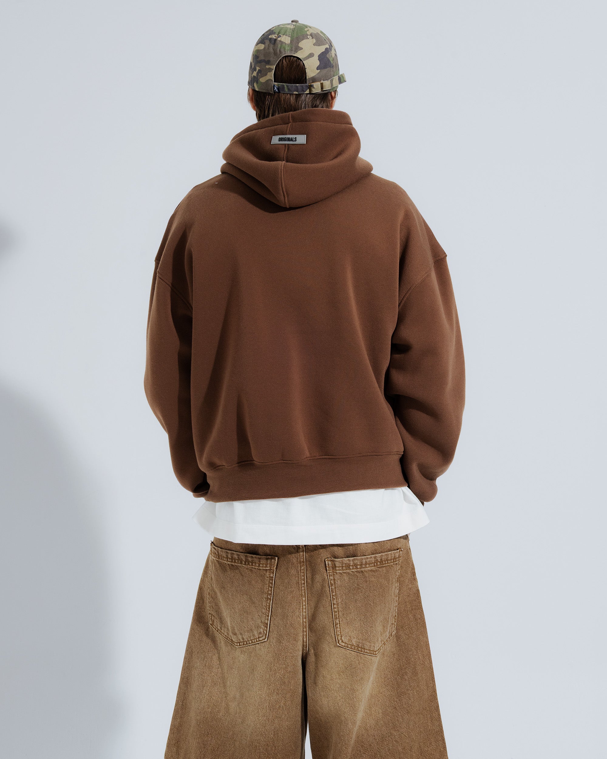 Originals Fleece Hoodie in Toffee