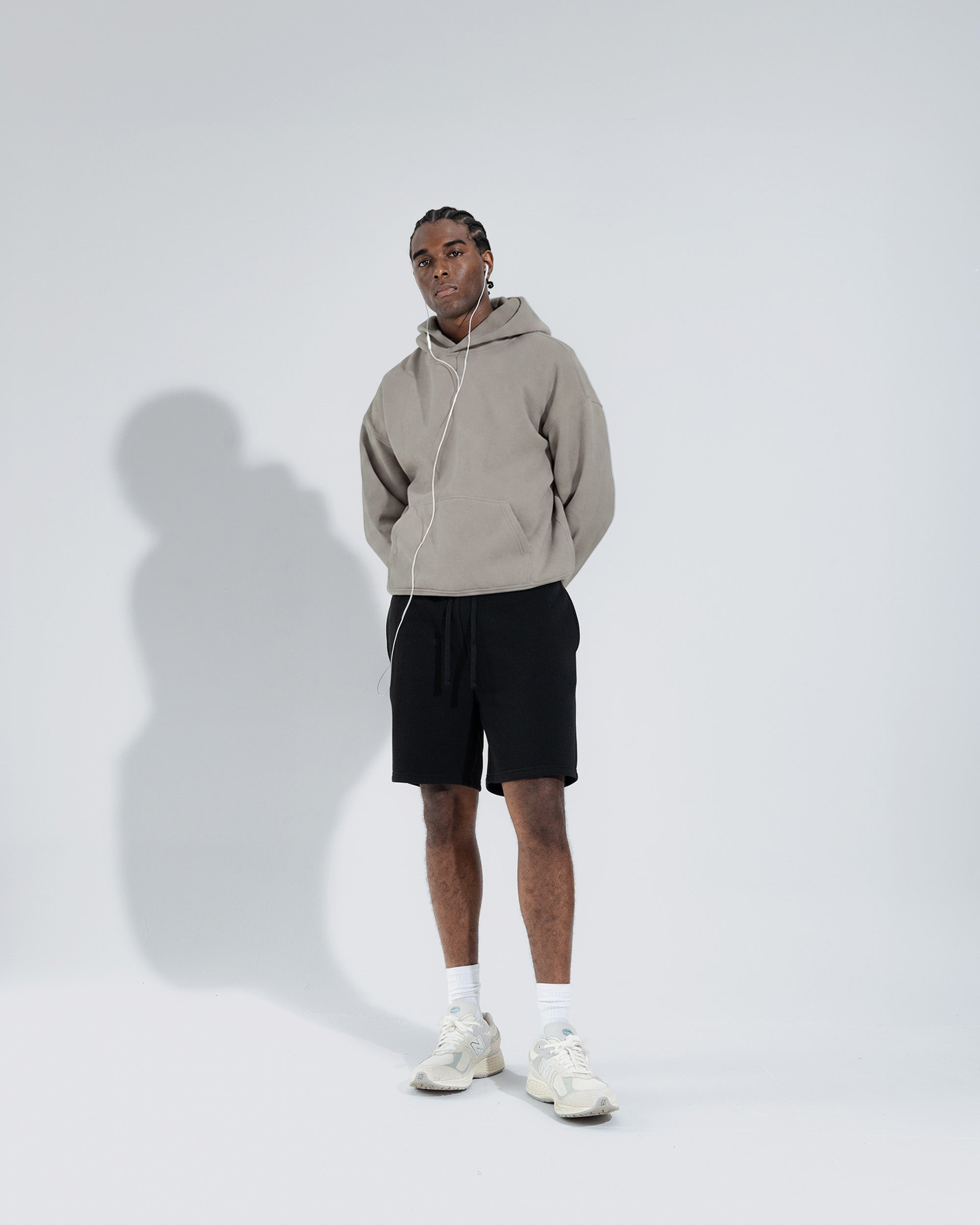 Heavy Weight Pullover Hoodie in Dove