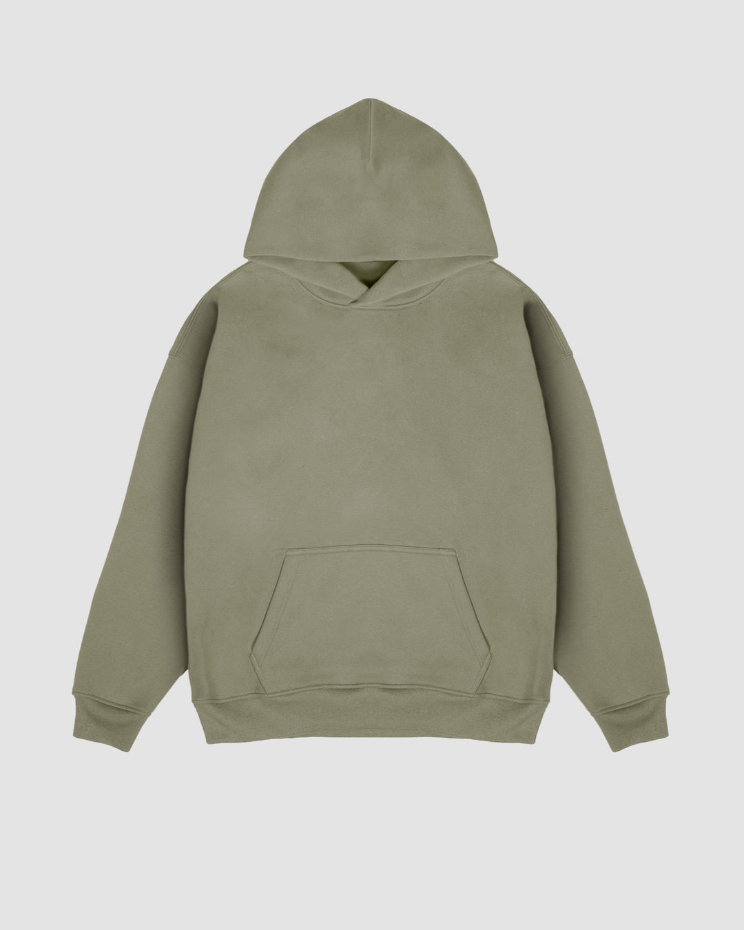 The Daily Heavyweight Pullover Hoodie - Olive Gray