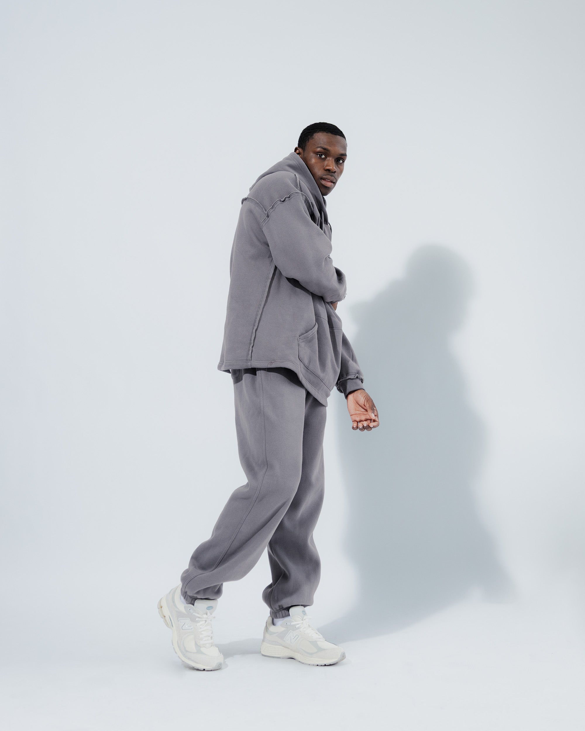 Boxy Originals Heavy Weight Reverse Seam Hoodie | Brooklyn Cloth