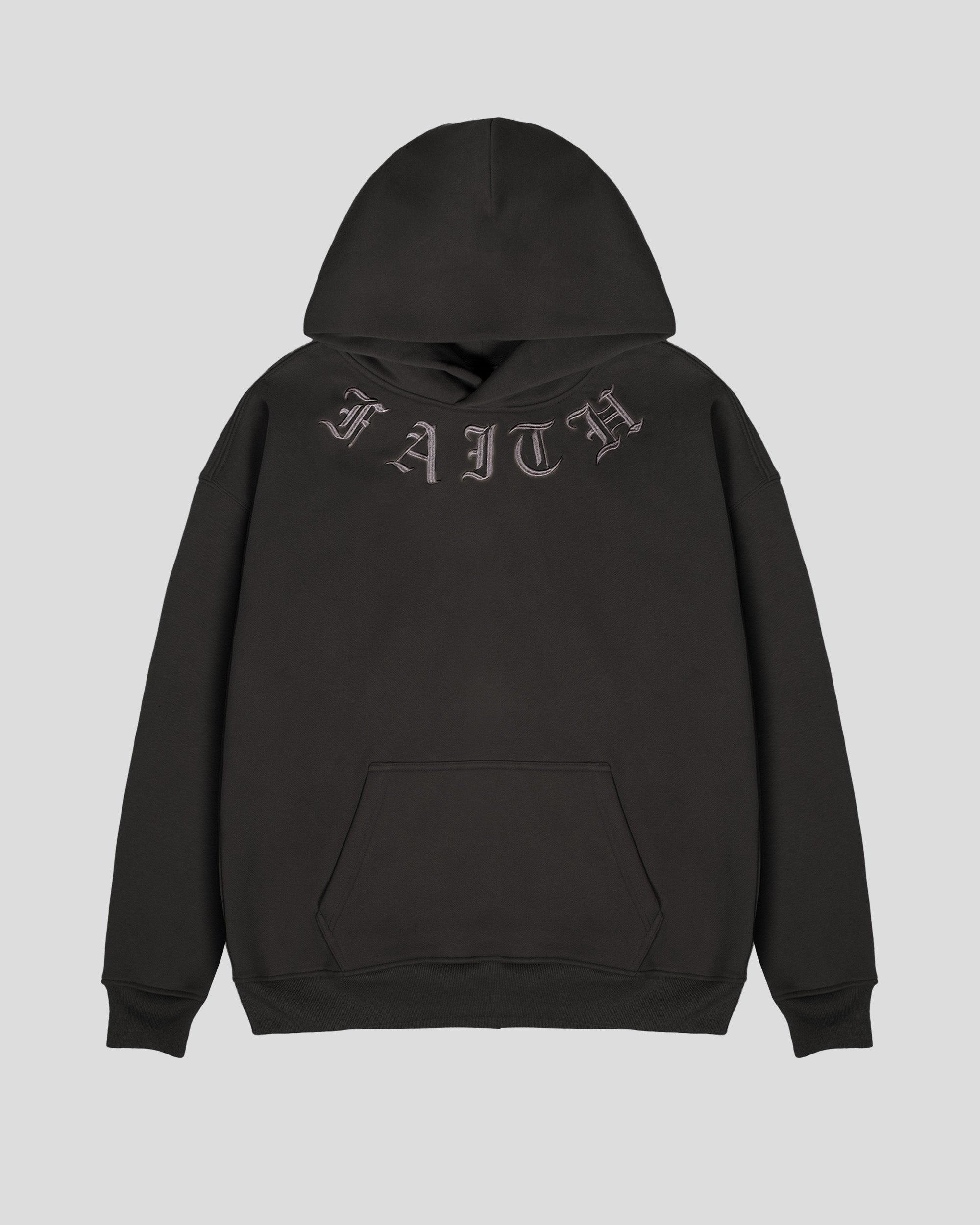 Heavy Weight Faith Fleece Hoodie | Men's Tops | Brooklyn Cloth