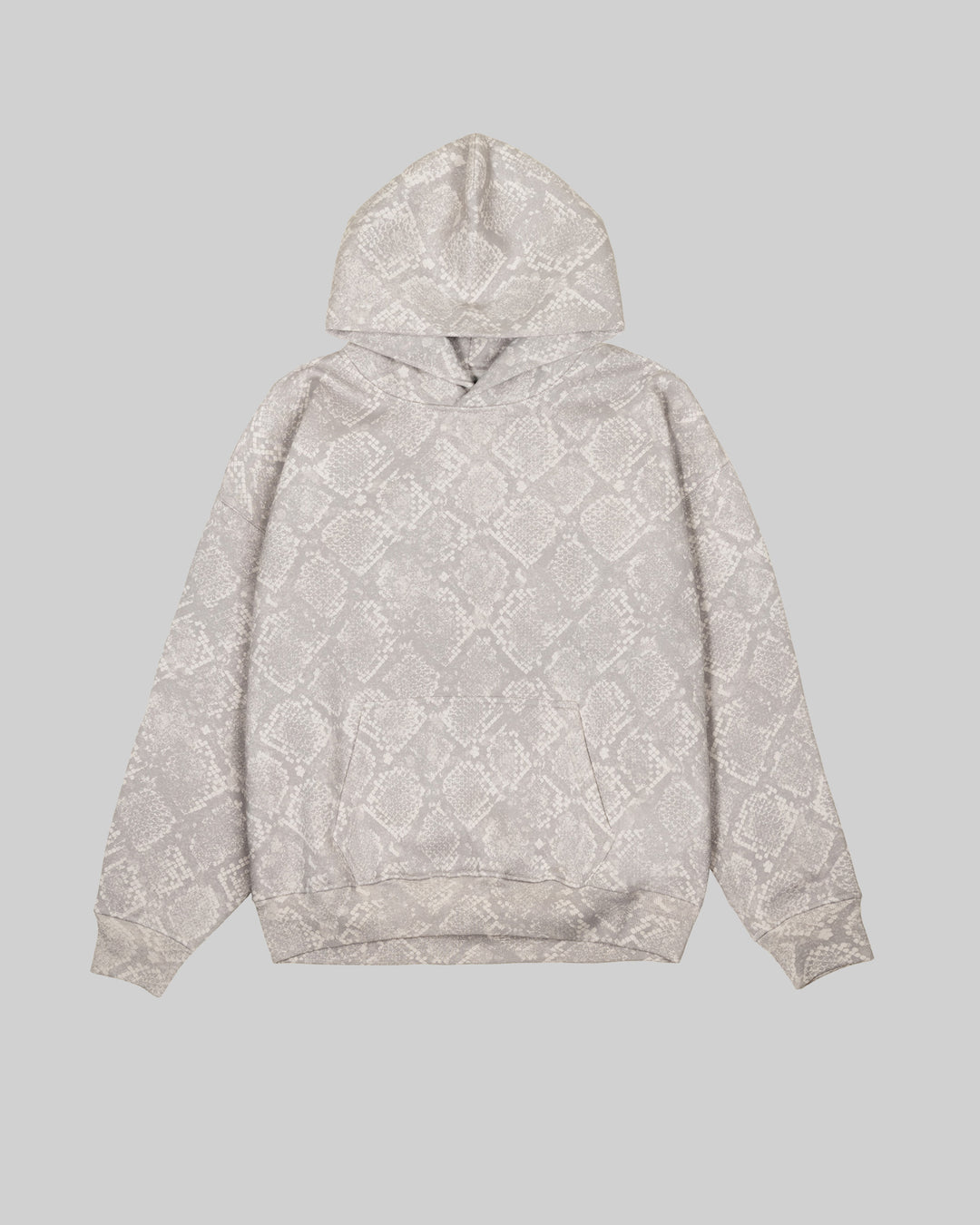 Snake Print Hoodie - Sand