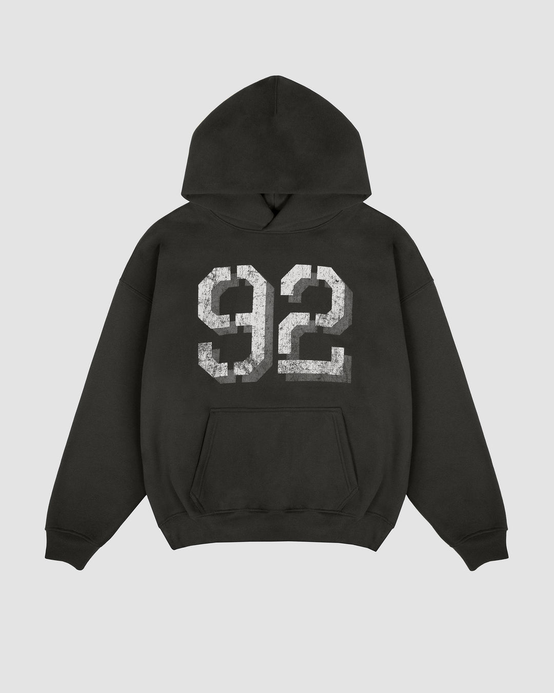 92 Heavyweight Hoodie - Dusty Black