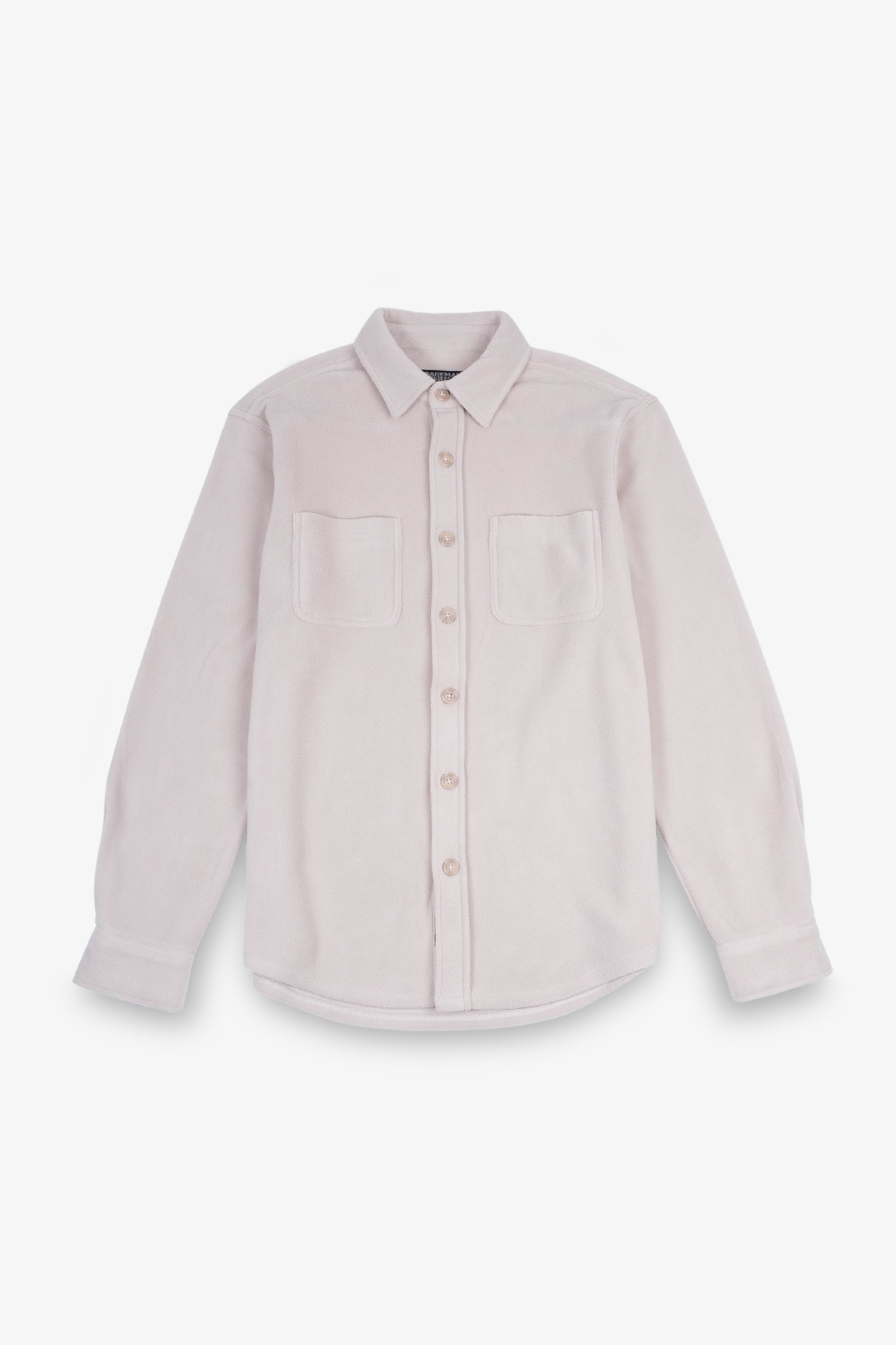 Casual relaxed fit heavy knit shacket 
#color_light-grey