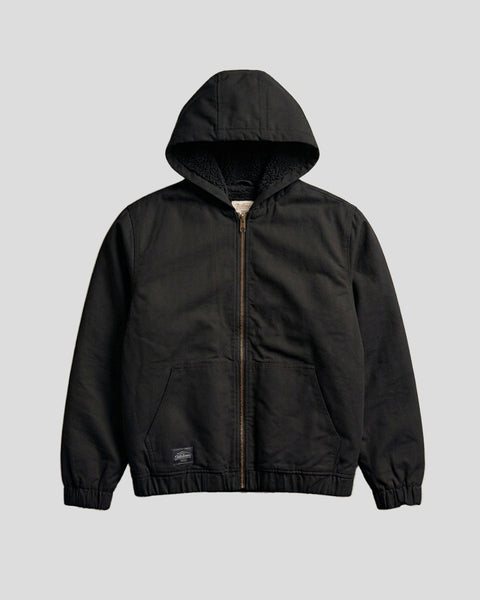 Sherpa Lined Hooded Canvas Jacket Sherpa Lined Hooded Canvas Jacket