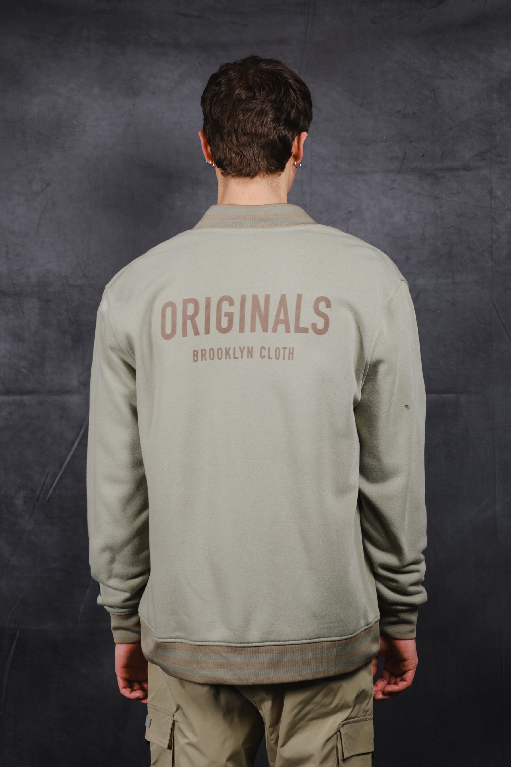 Originals Fleece Bomber for Men #color_sage