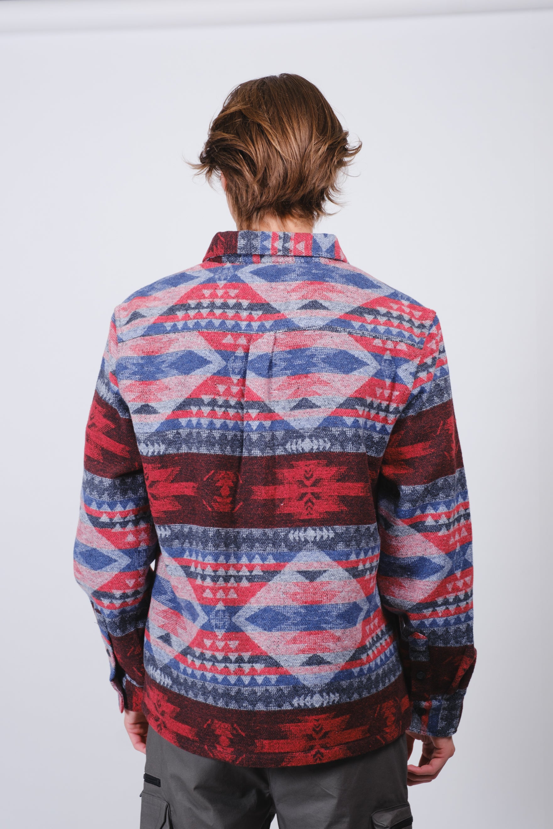 Cozy Fall Jacquard Shacket #color_multi