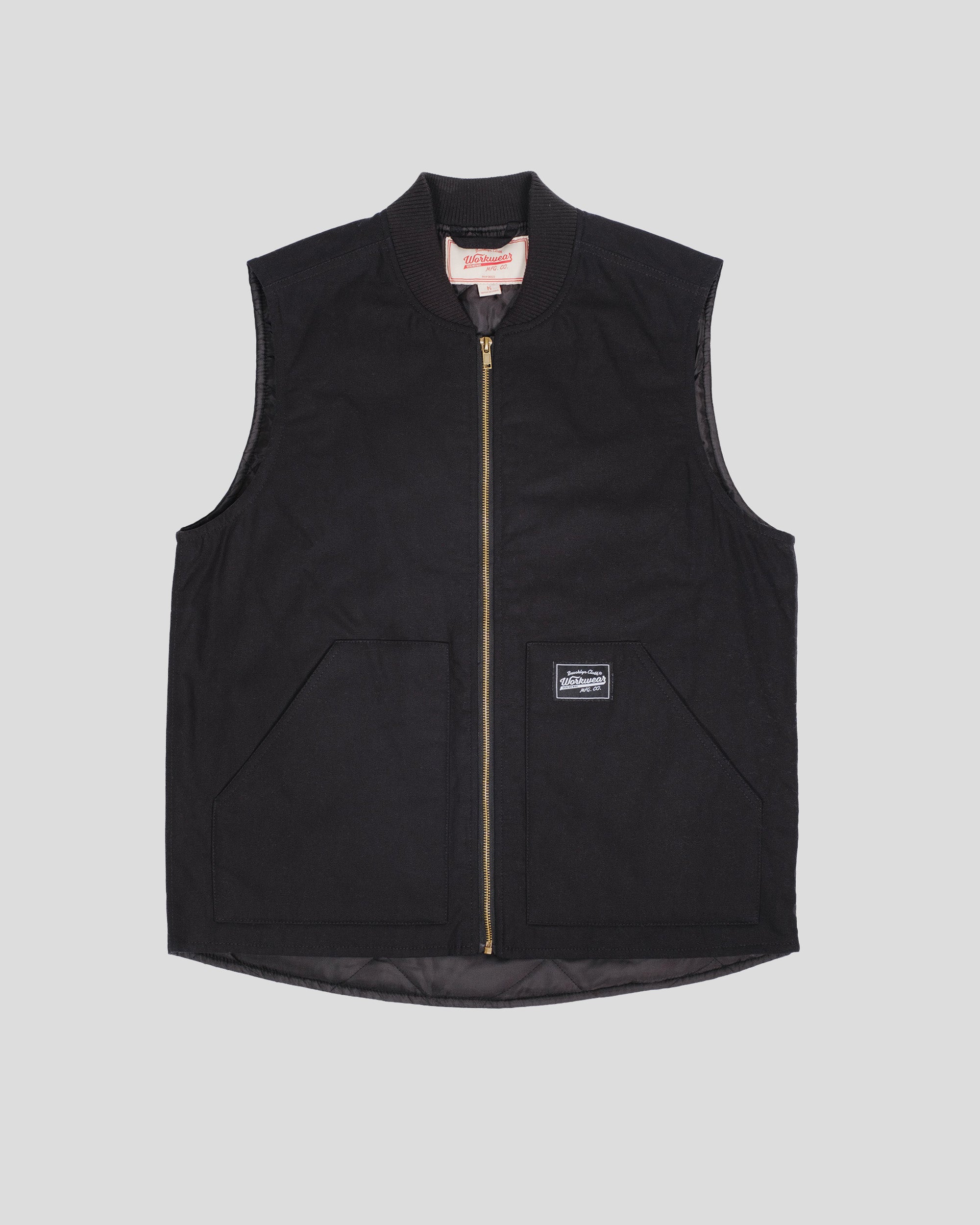 Canvas Workwear Vest | Outerwear | Brooklyn Cloth