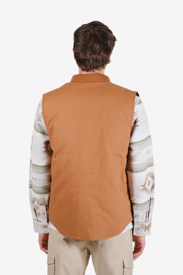 Canvas Workwear Vest by Brooklyn Cloth 
#color_tobacco