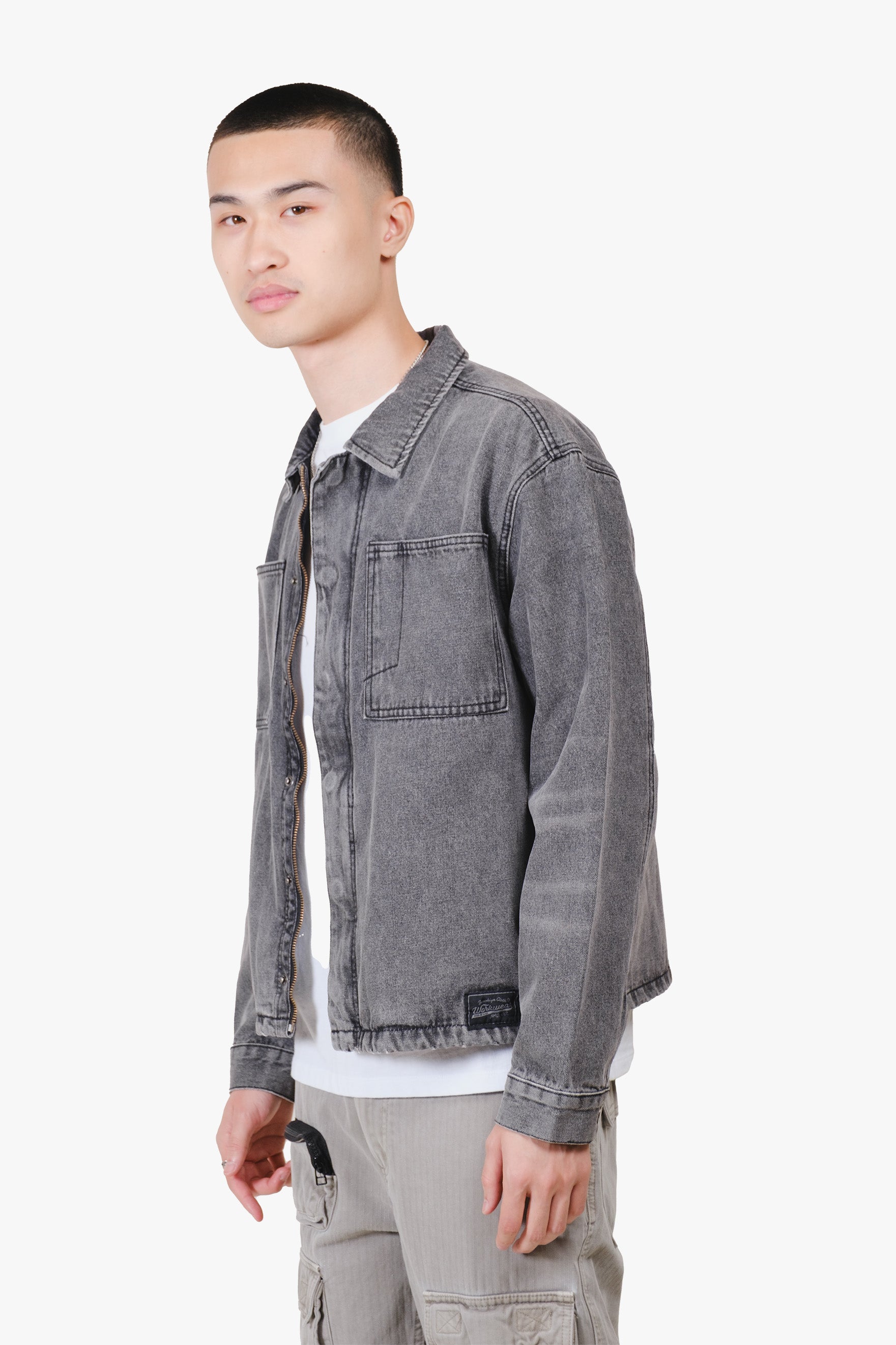 #color_black stone wash