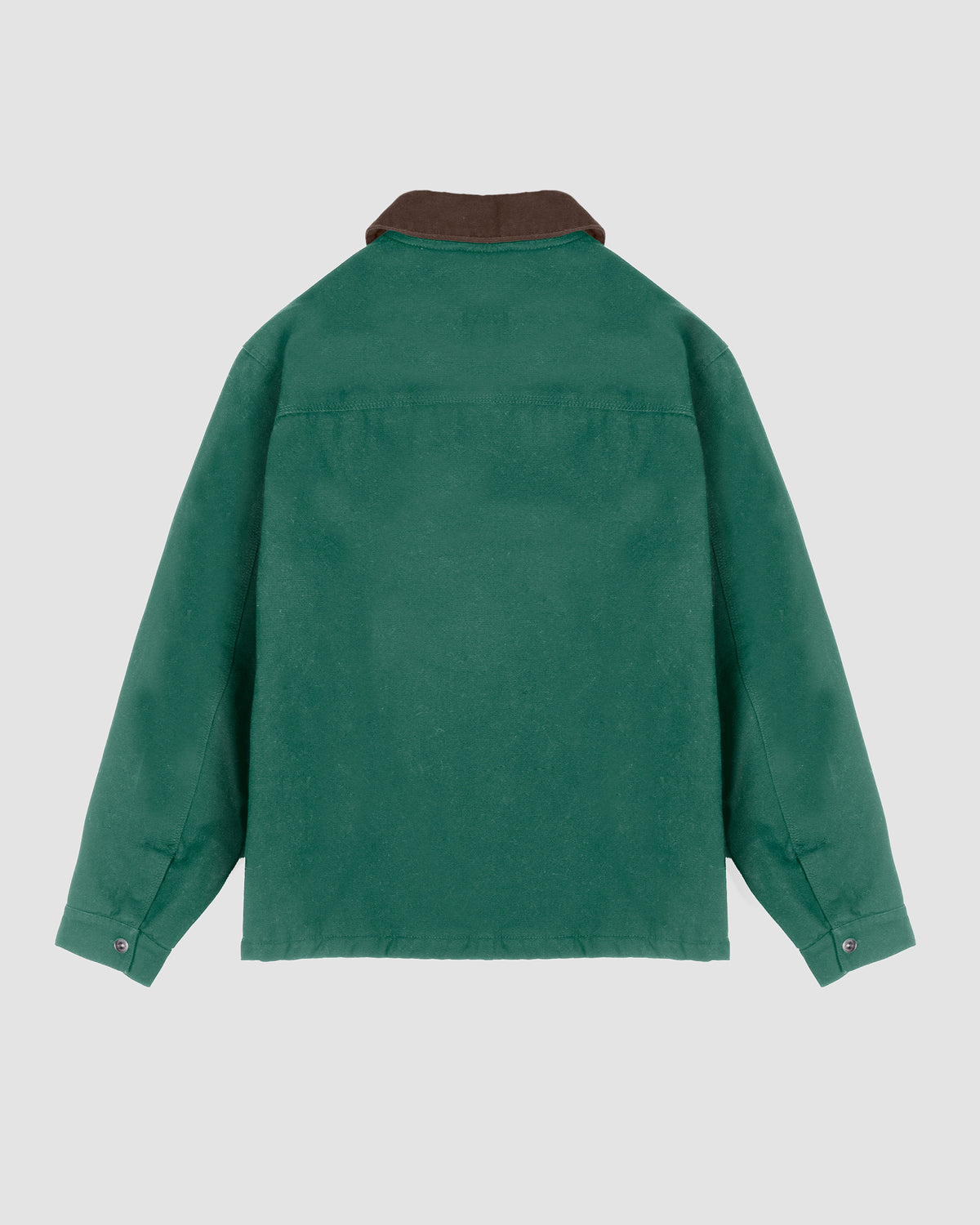 Contrast Collar Jacket in Dark spruce