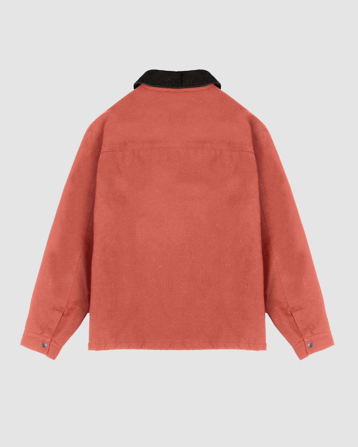 Contrast Collar Jacket in Red