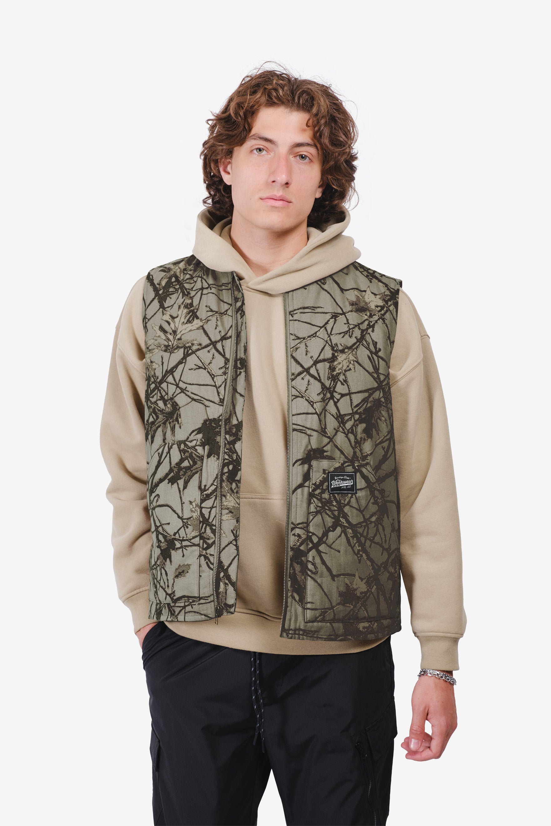 Tree Camo Canvas Vest