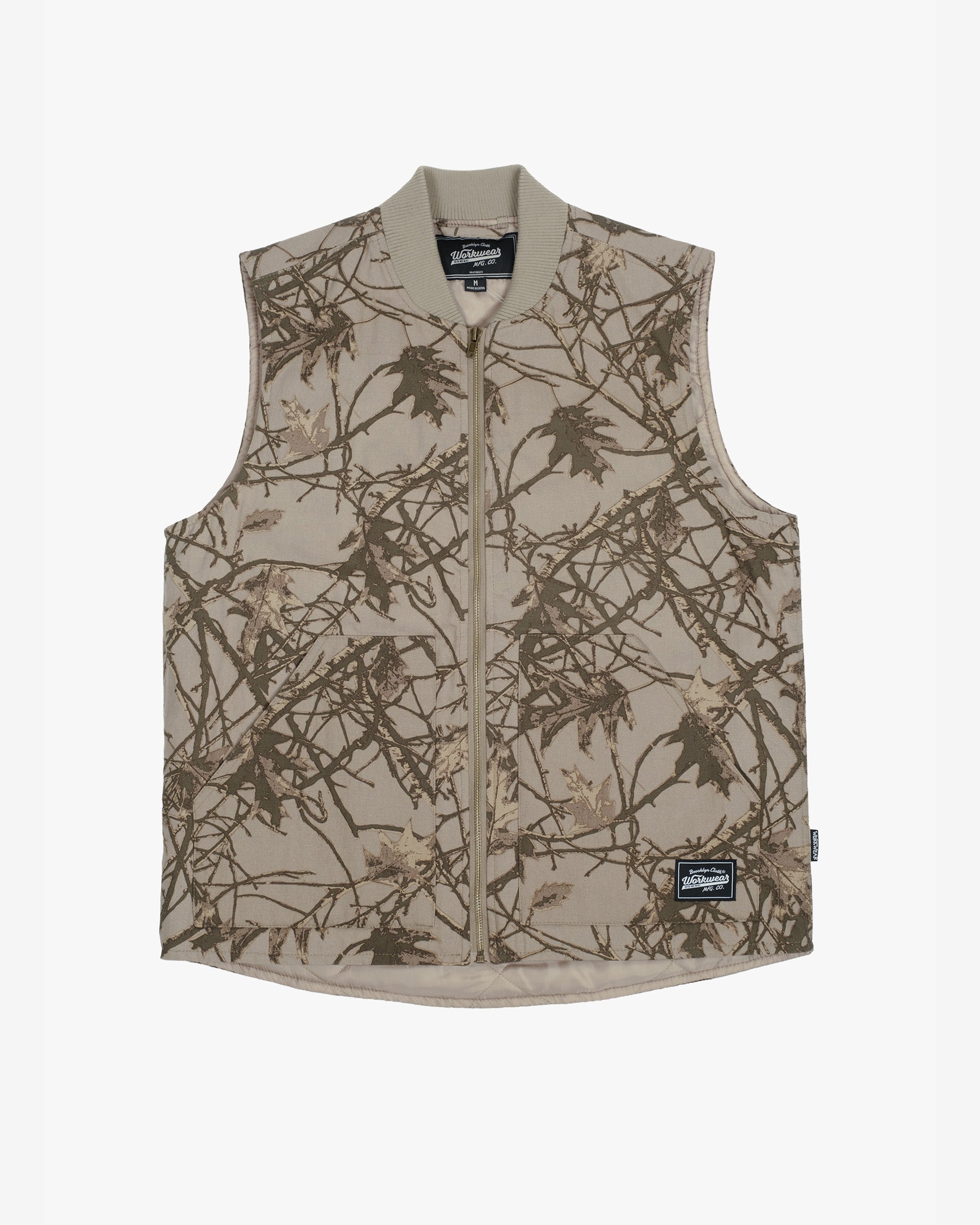 Tree Camo Canvas Vest