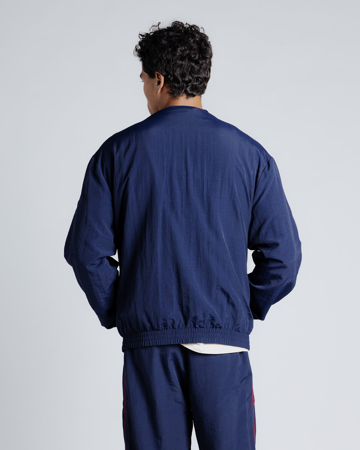 Heritage Club Track Jacket in French navy