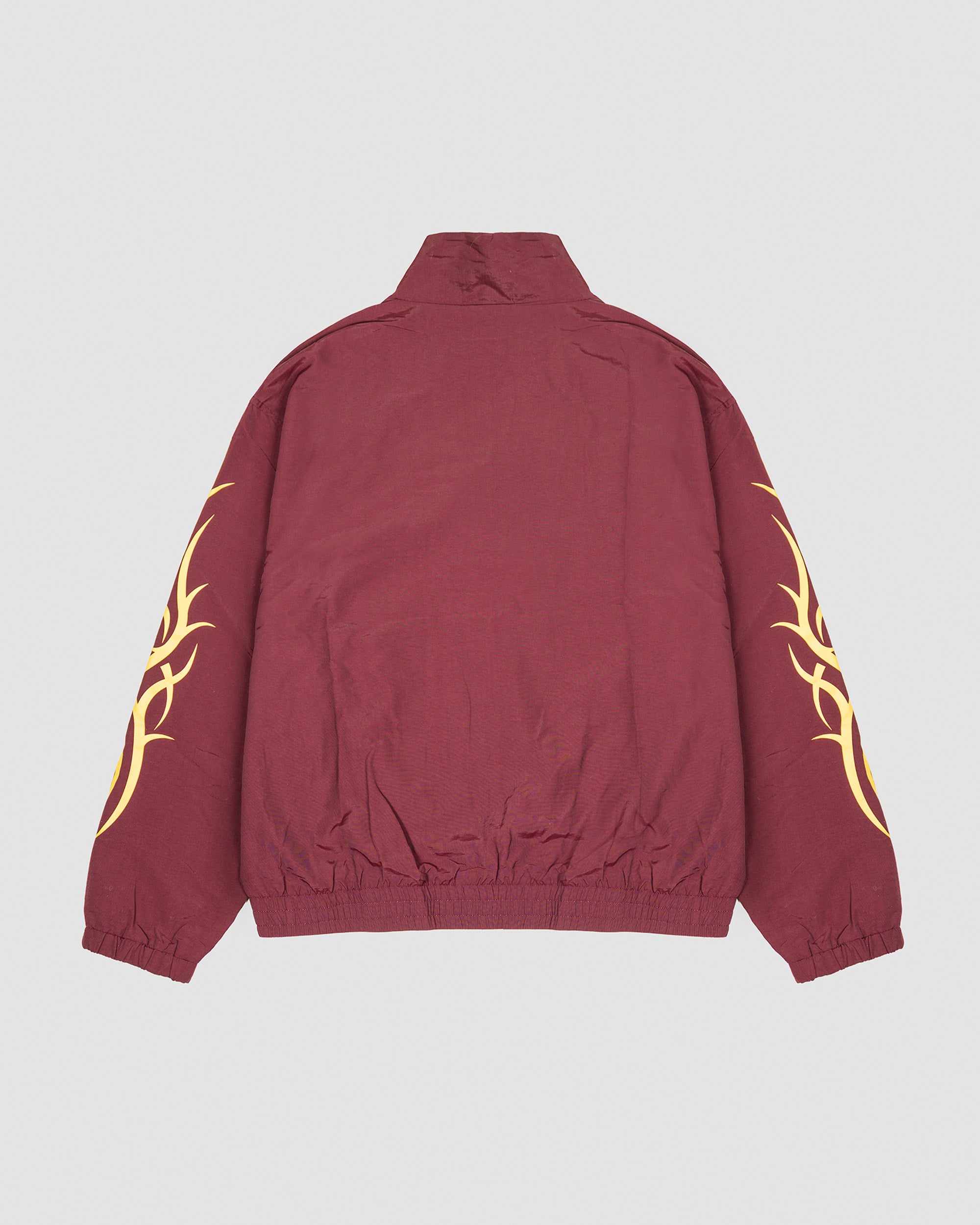 New York Origin Track Jacket in Burgundy