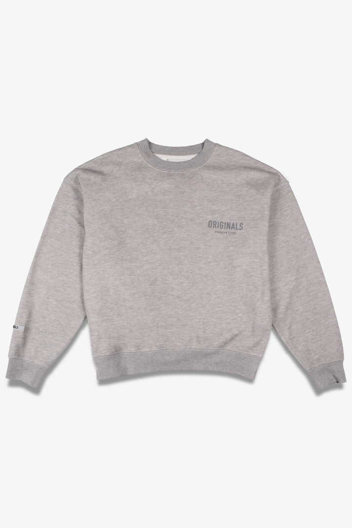 Stylish Brooklyn Cloth Originals Crewneck with a cozy feel
#color_dark-oatmeal-heather