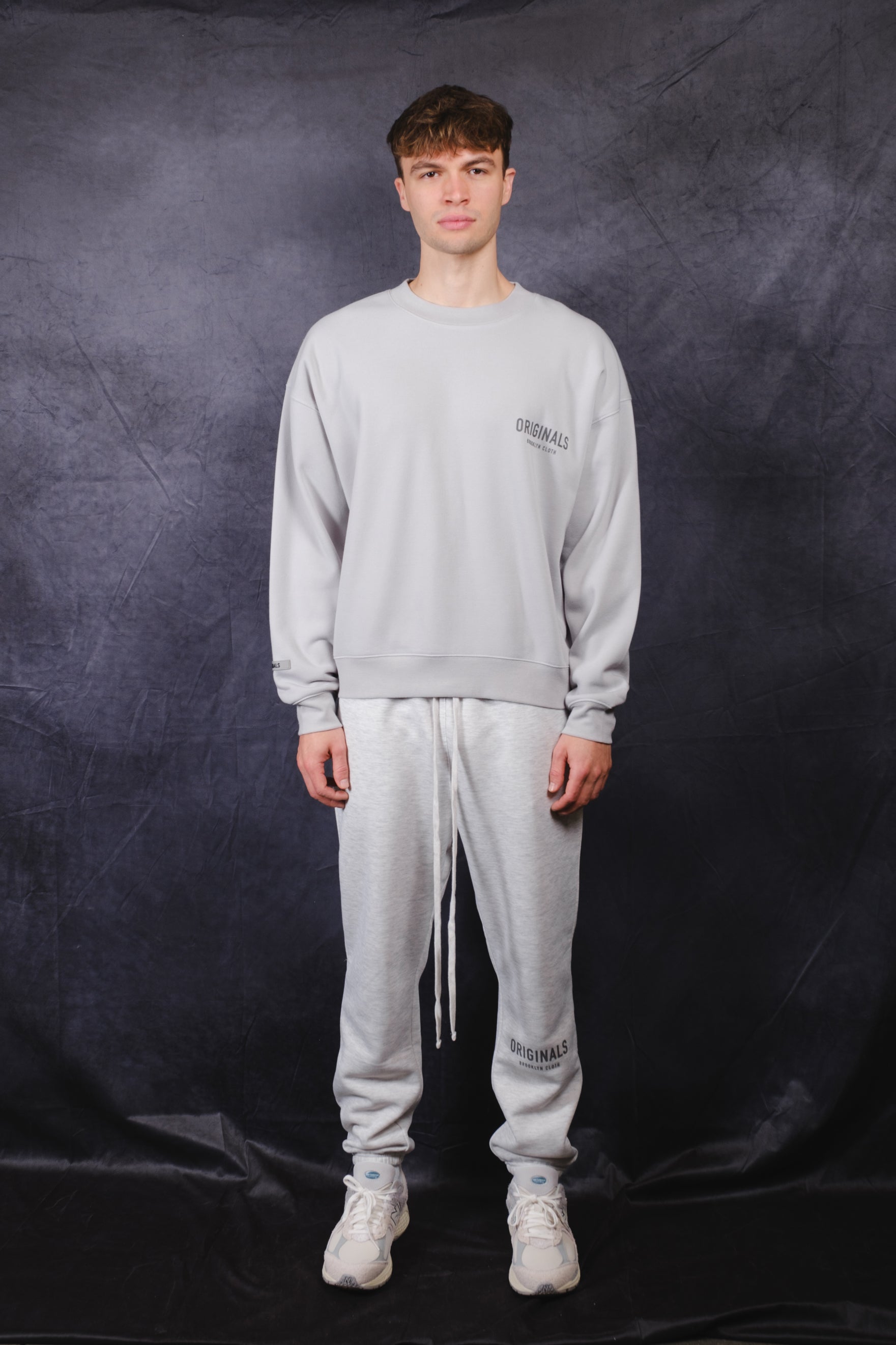 Timeless Brooklyn Cloth Originals Crewneck for all day comfort
#color_pearl blue