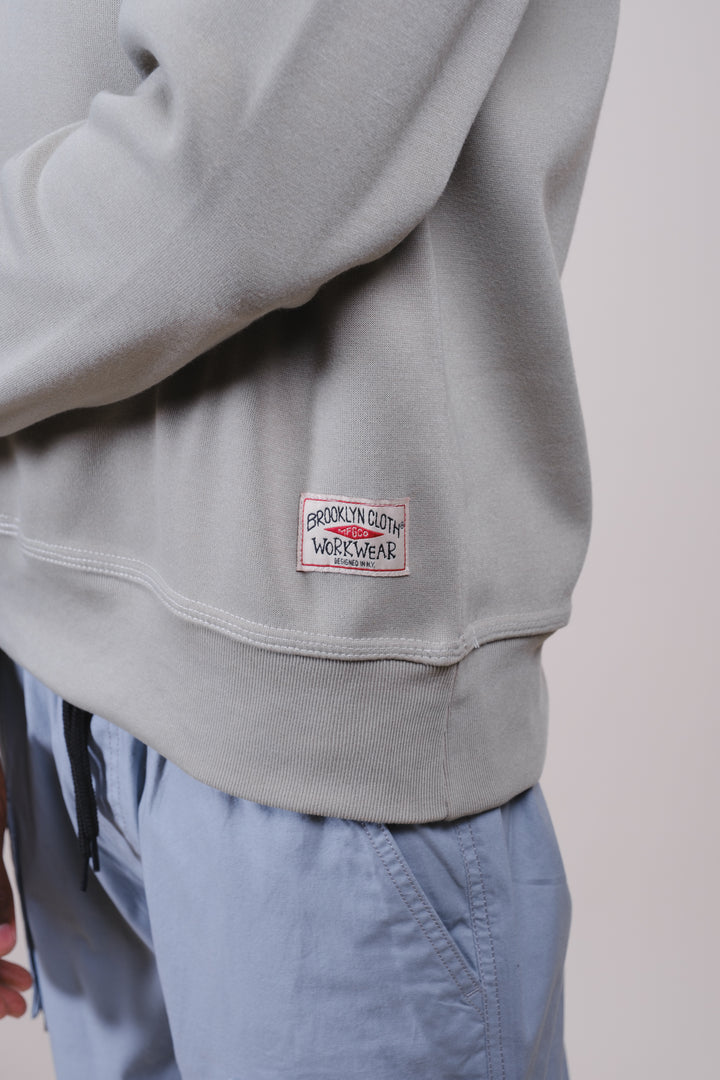 Cozy Crewneck with Accent Stitching
#color_sage