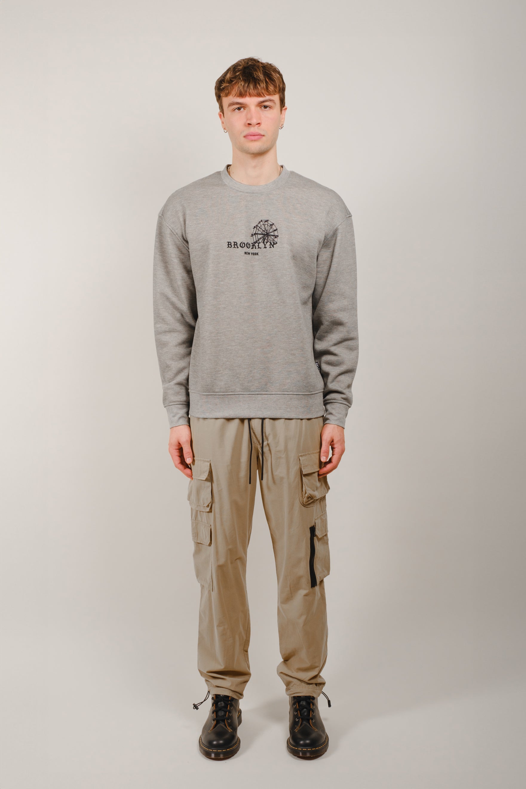 Grey brooklyn sweatshirt best sale