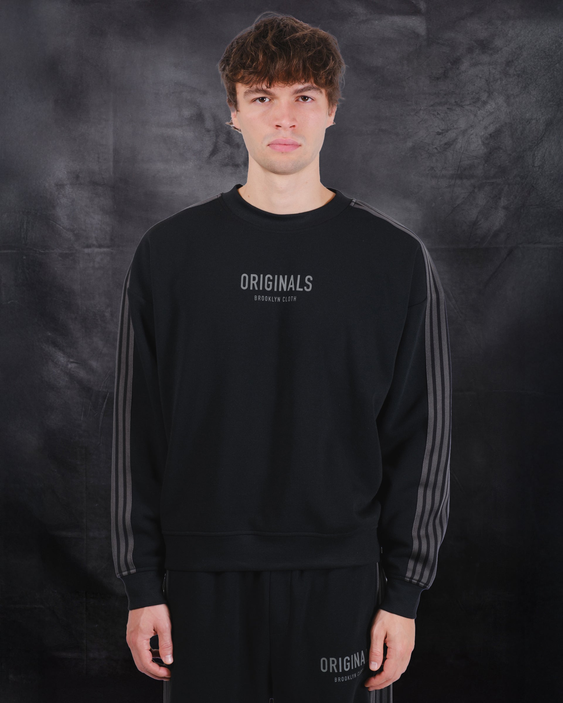 Originals Crewneck Track Sweatshirt | Men's Tops | Brooklyn Cloth
