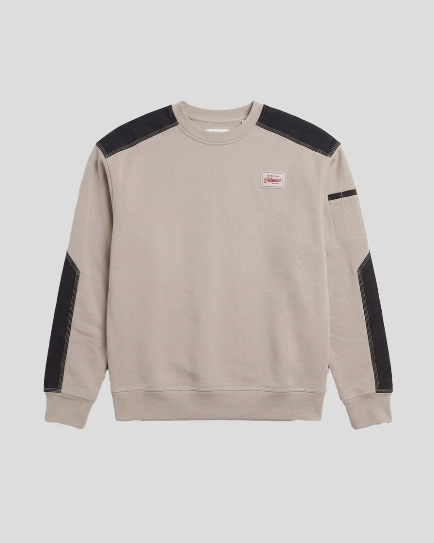 トップス YOKE Still Border Crewneck NYC Crew Neck Sweater – Black Fox Coffee Co.