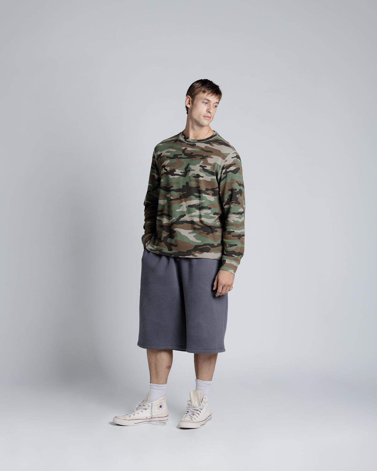 Woodland Camo Thermal in Woodlawn camo
