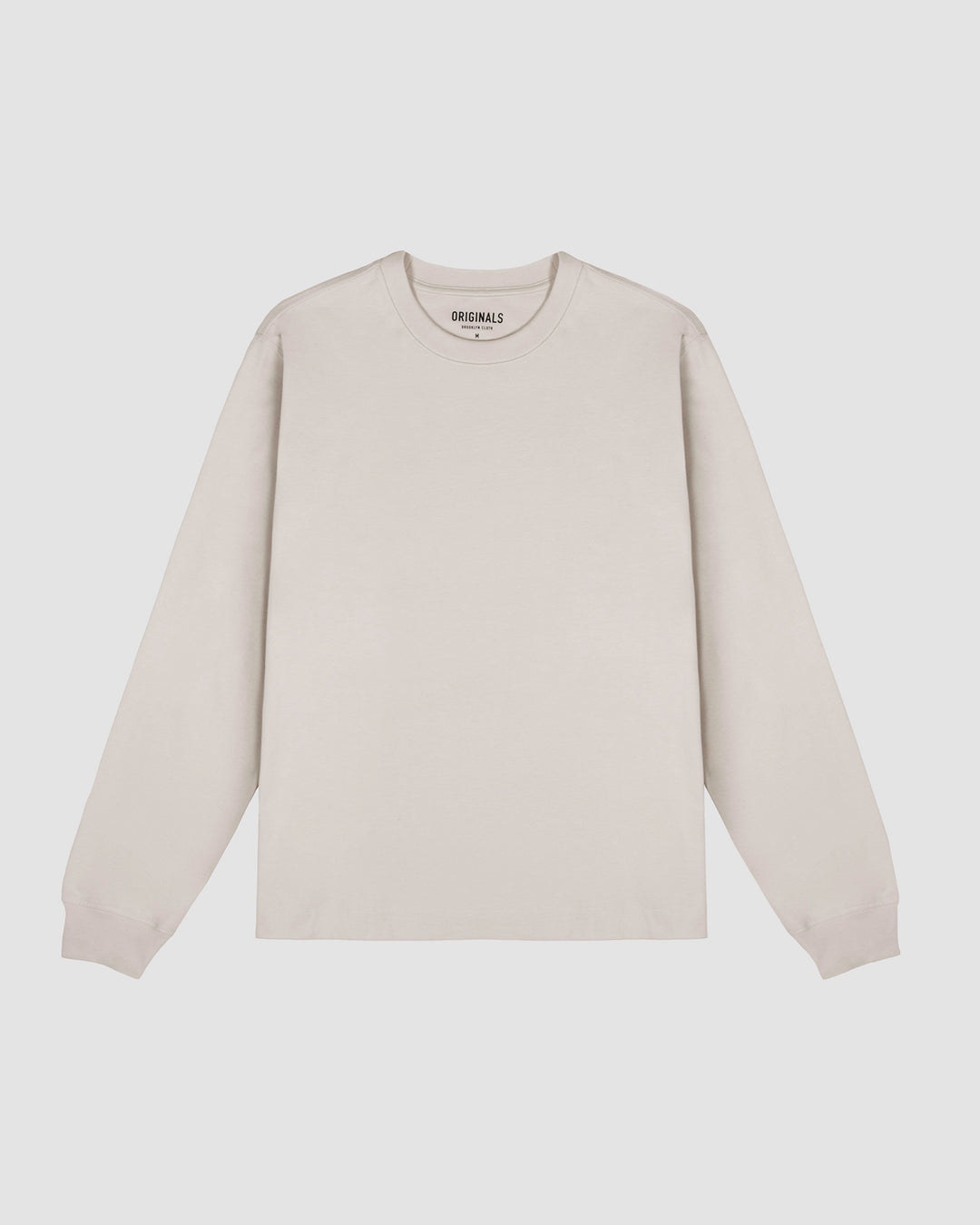 The Daily Heavyweight Long Sleeve Tee - Cream