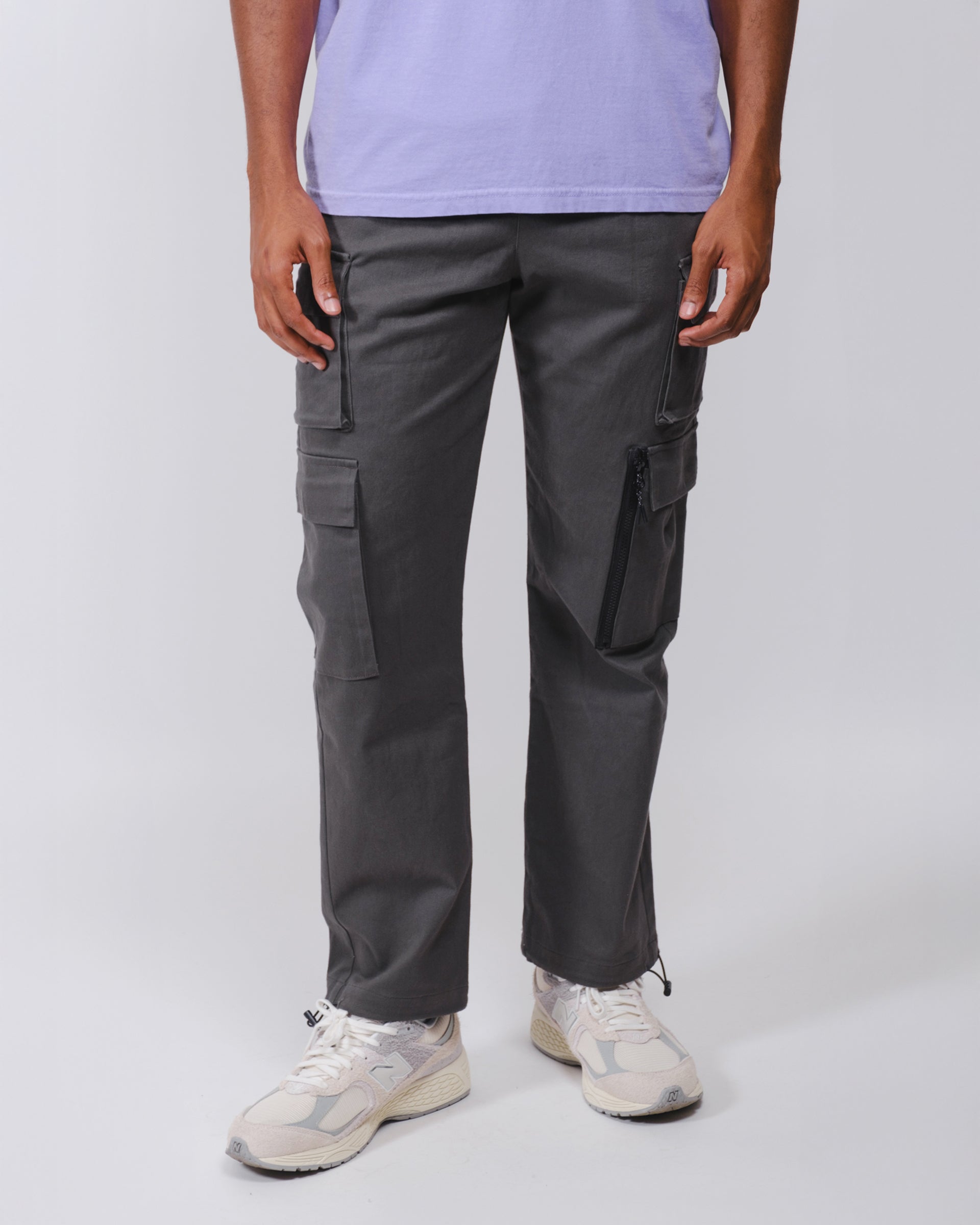【美品】OPEN Yy M CHARCOAL PANTS CARGO LINEN パンツ