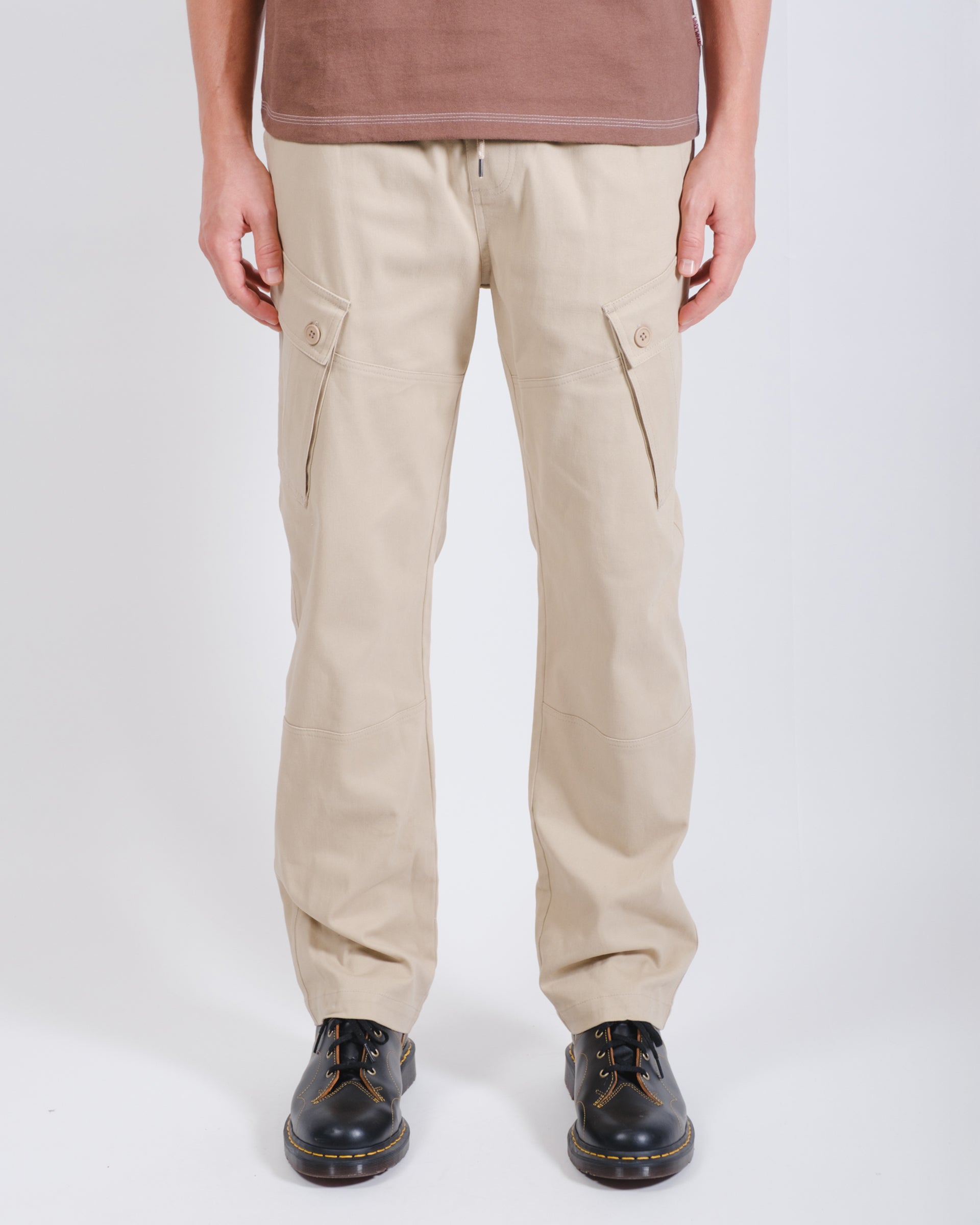 Cargo Pocket Twill Pant
#color_khaki