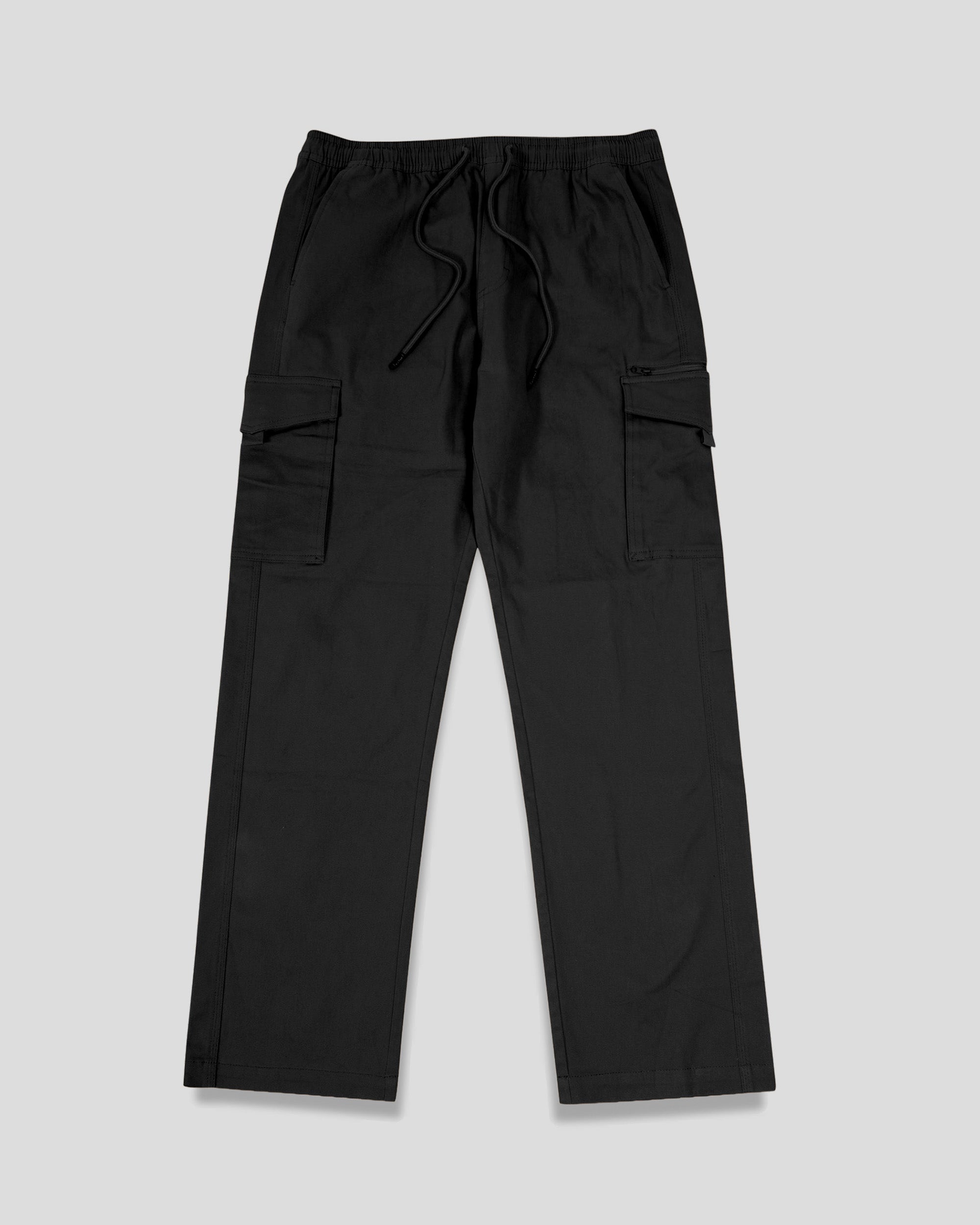 Cargo Pocket Zip Twill Pant | Brooklyn Cloth