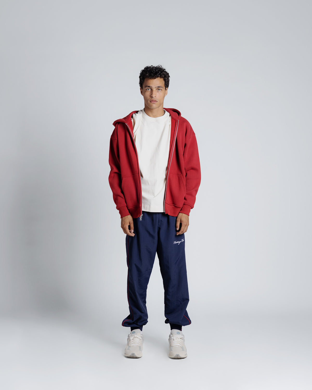 Heritage Club Track Pant in French navy