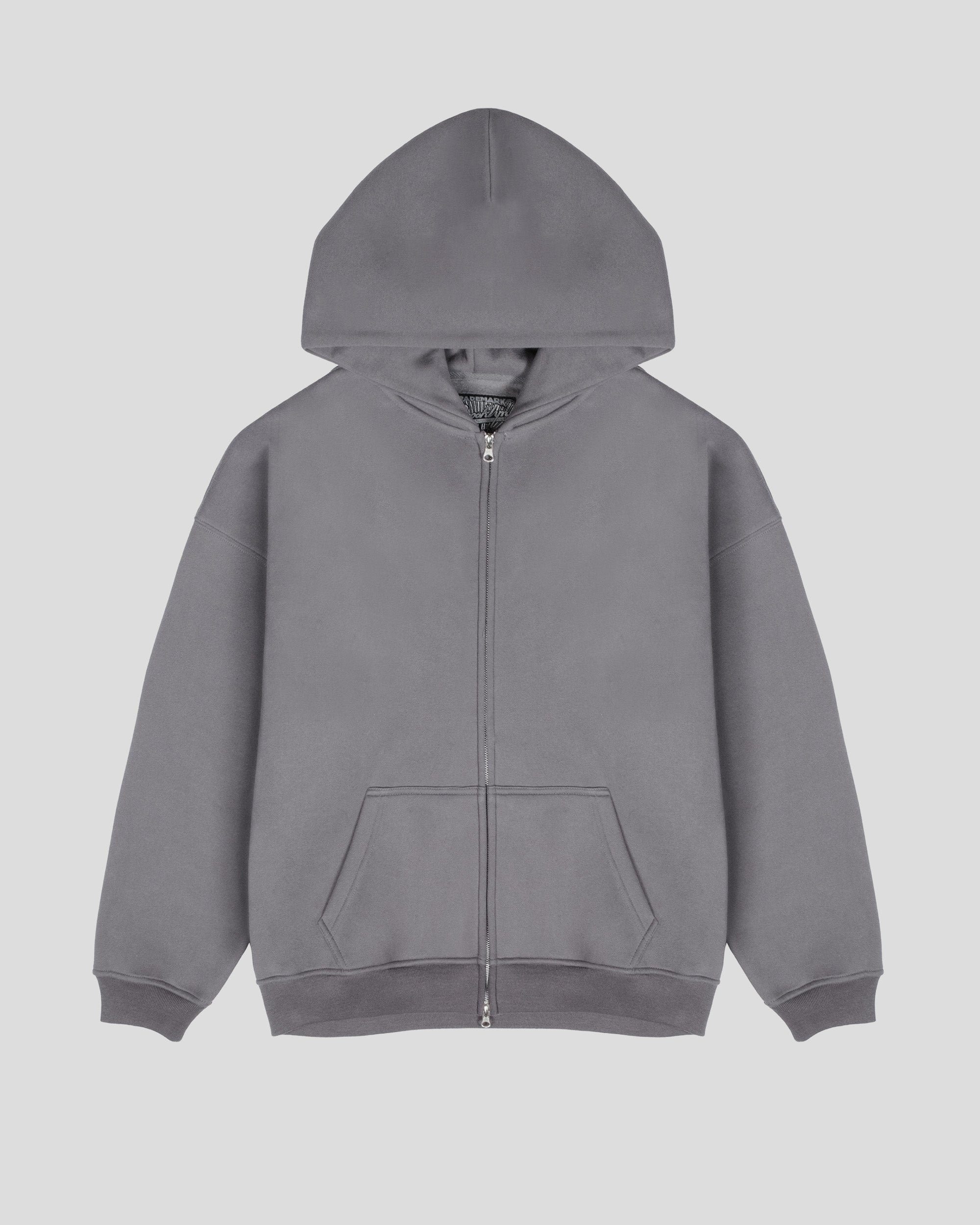 Heavy Weight Full Zip Hoodie & 5