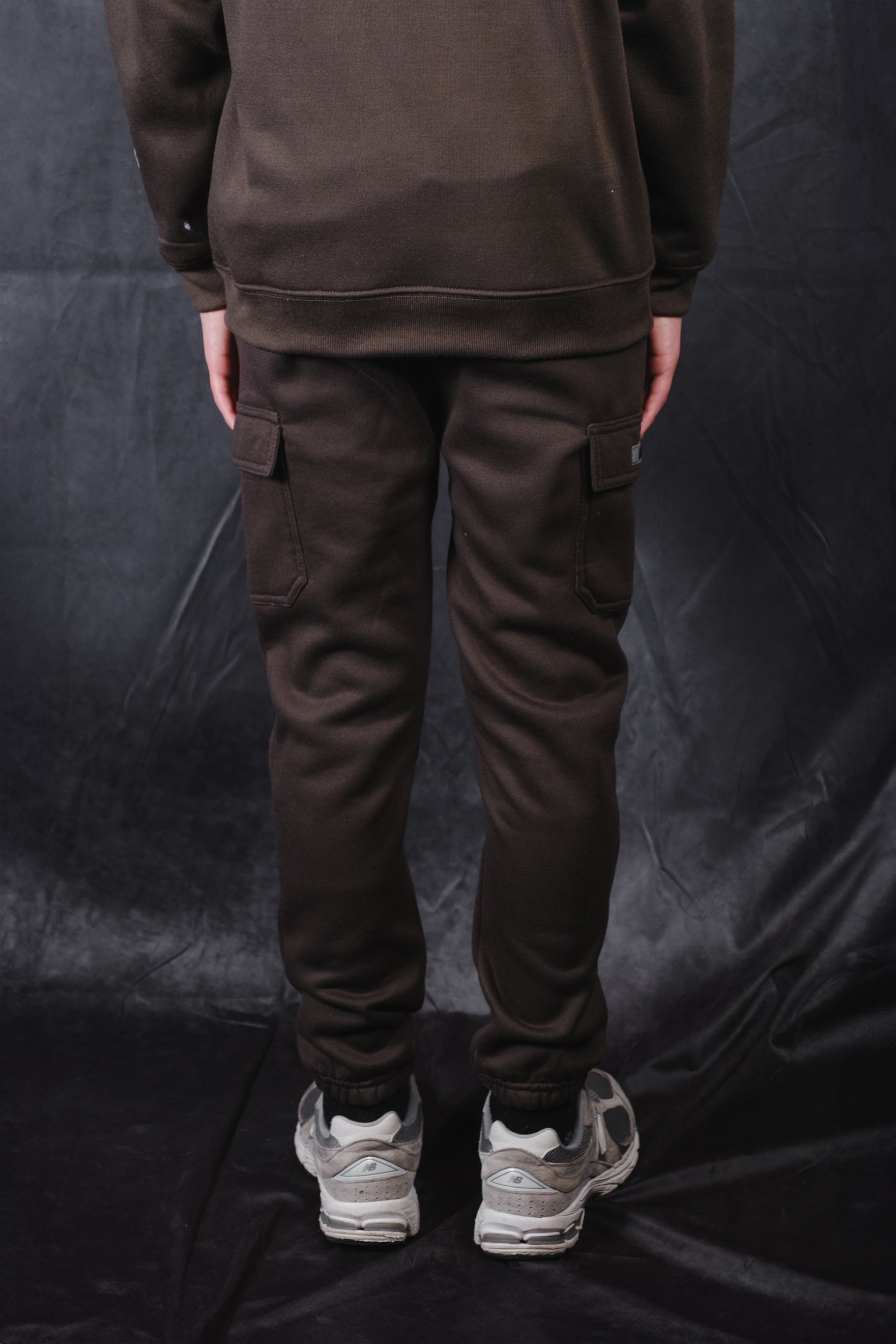 Kids Matching Set by Brooklyn Cloth #color_dusty-black