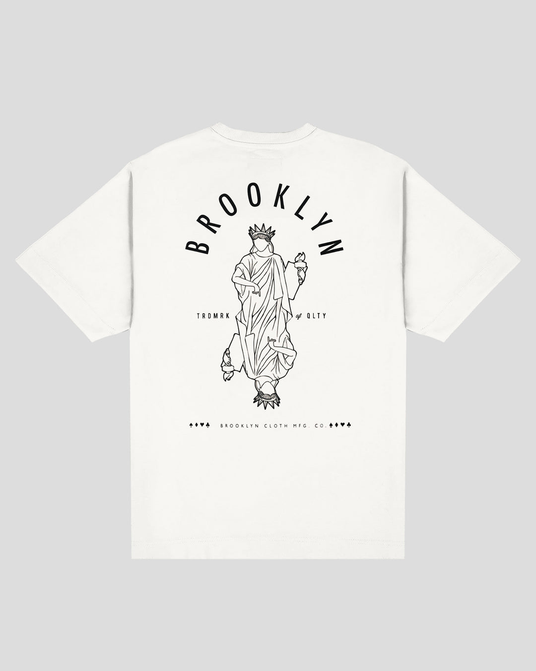 Brooklyn Tee - Ivory-White