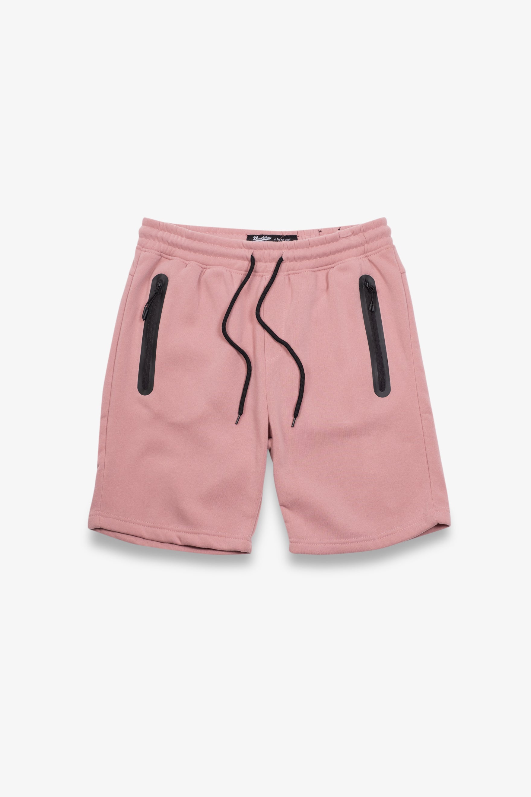 Men's Heat Seal Zip Pocket Shorts with breathable fabric 
#color_dusty-rose
