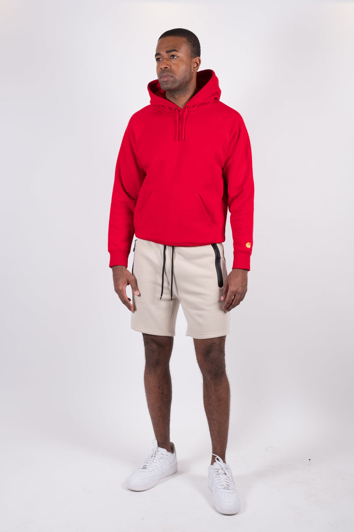 Men's shorts with heat-sealed zip pockets
#color_sand