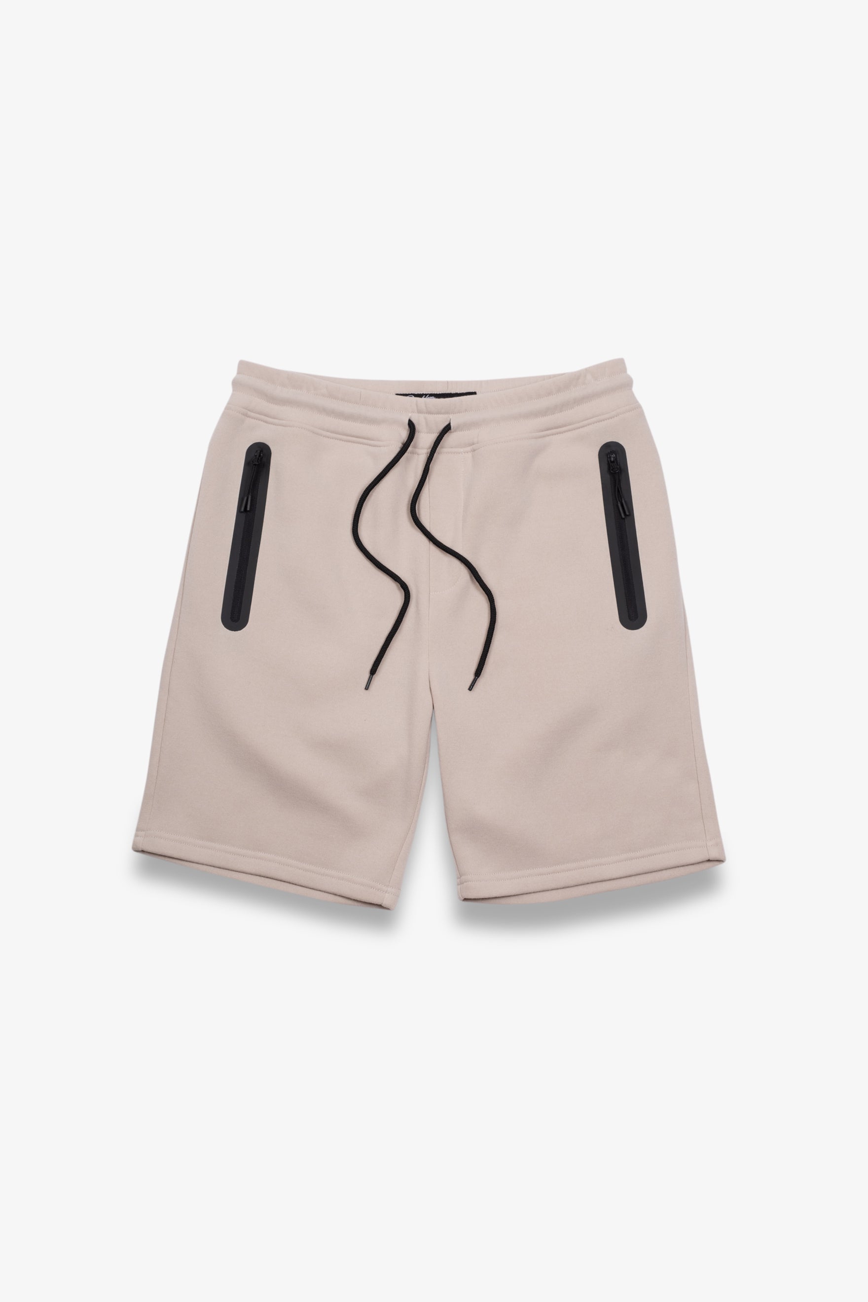 Comfy Men's Heat Seal Zip Pocket Shorts
#color_sand