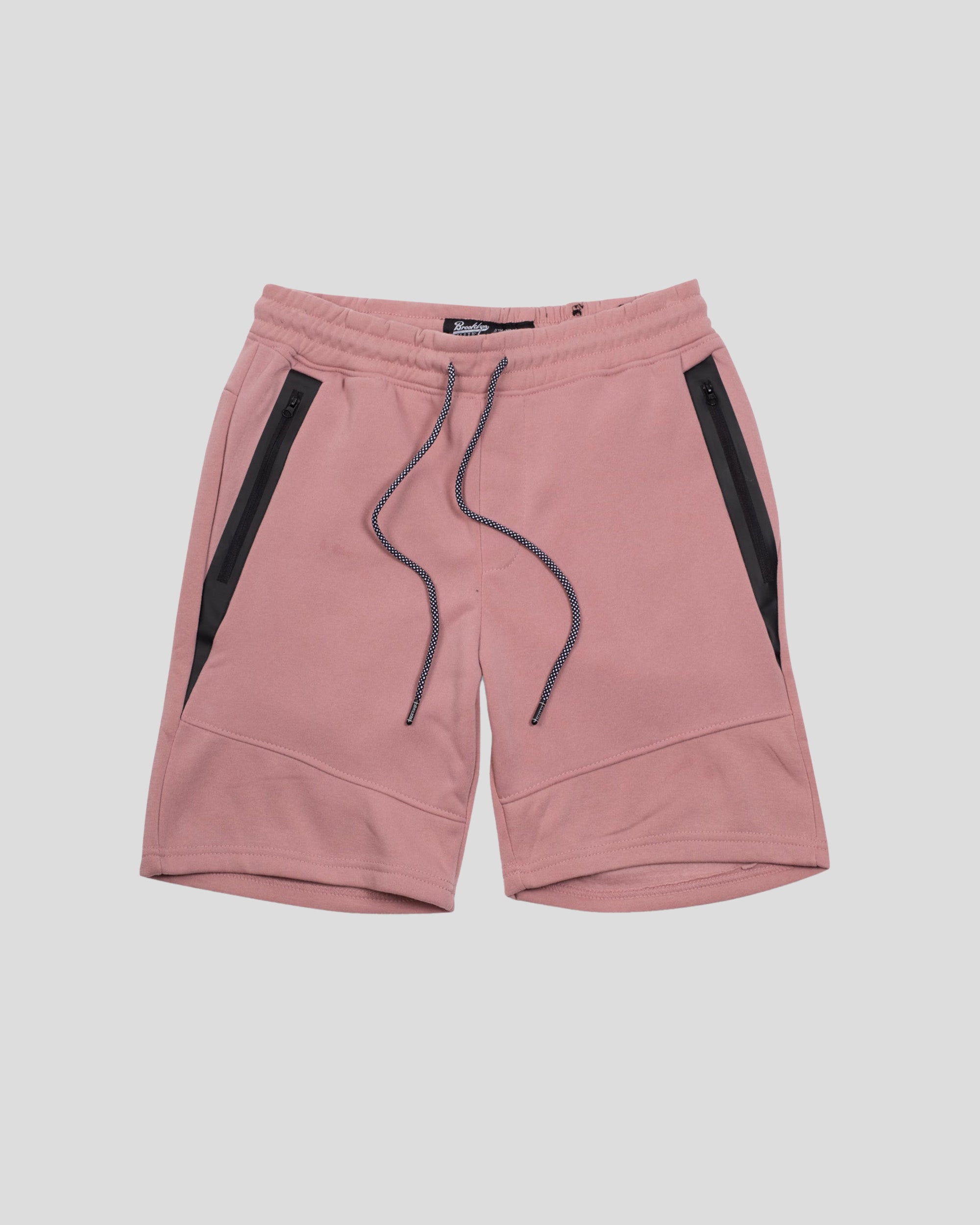 Diagonal Heat Seal Zip Shorts | Men's Shorts | Brooklyn Cloth
