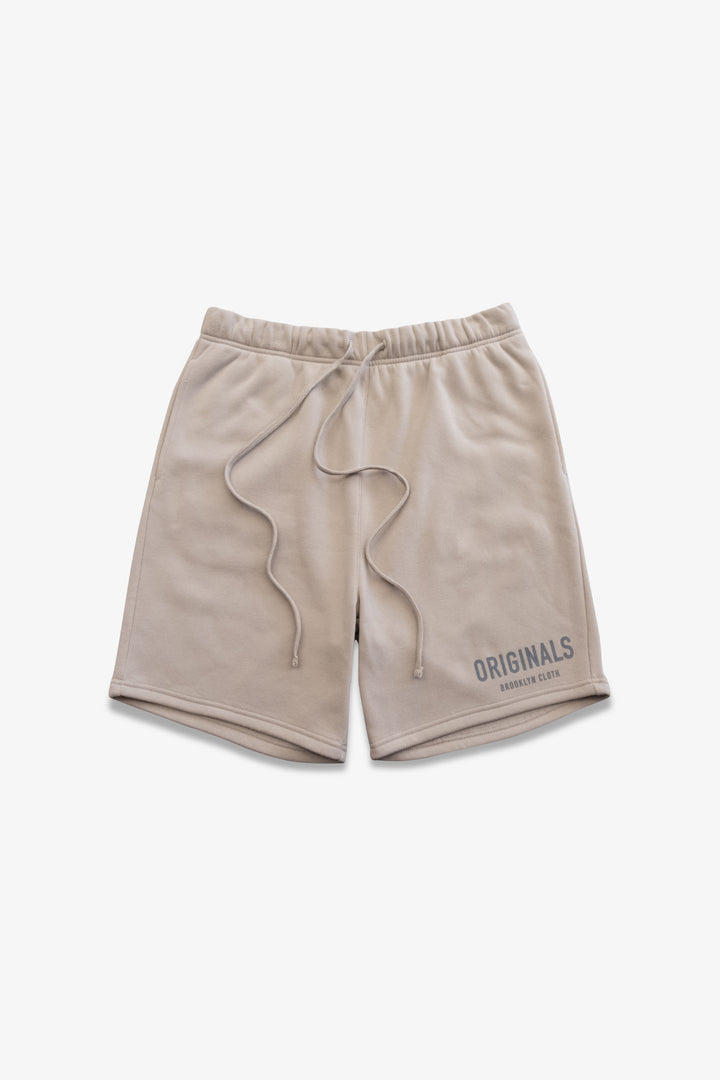 Men’s Originals Fleece Shorts in premium fleece with relaxed fit
#color_pumice-stone