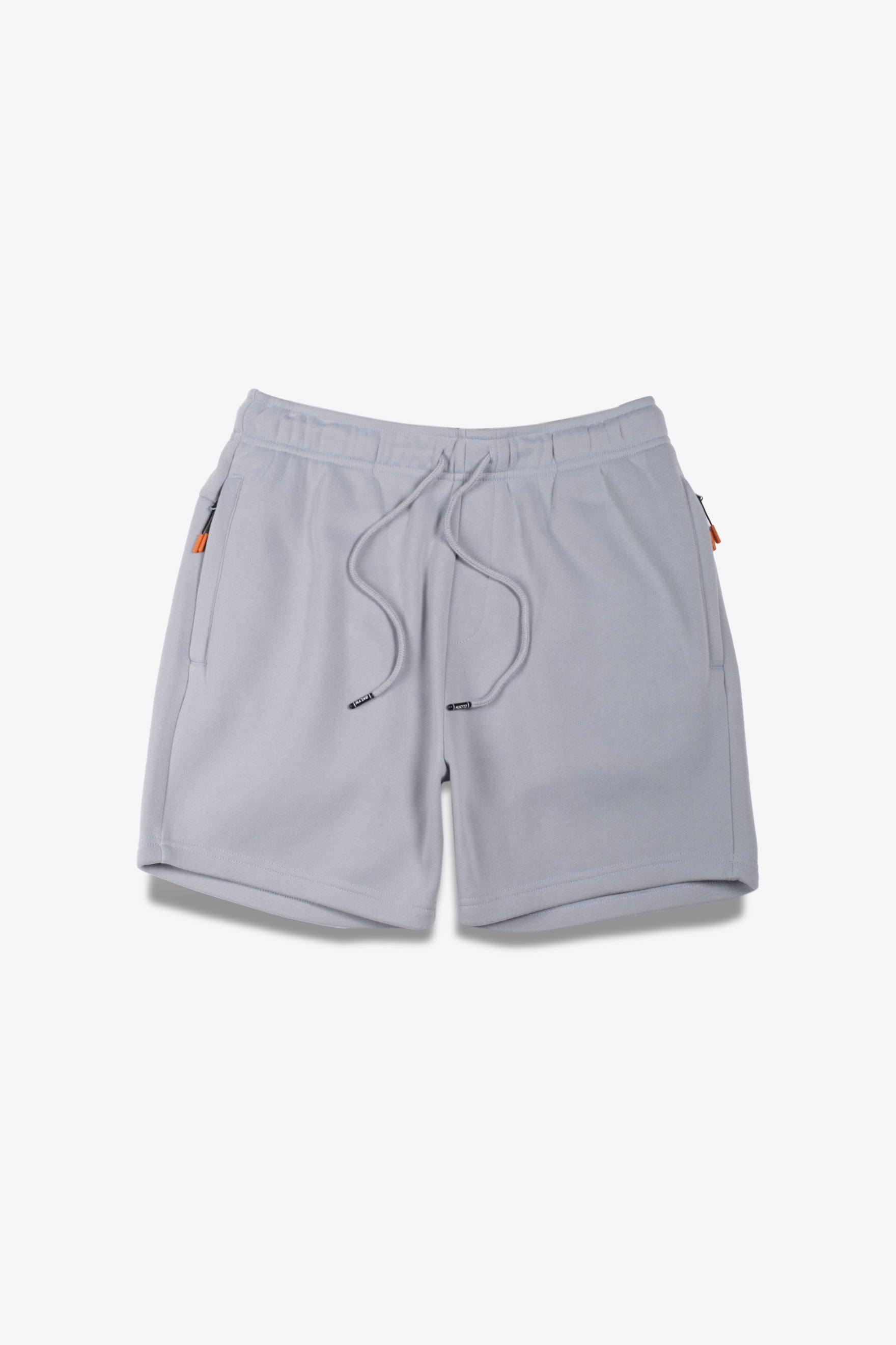 Men’s 5 inch inseam shorts by Brooklyn Cloth with fleece and zip pocket
#color_quarry
